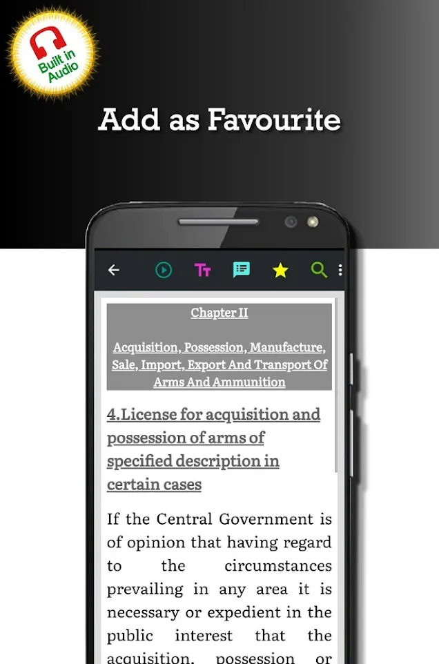 Arms Act 1959 | Indus Appstore | Screenshot