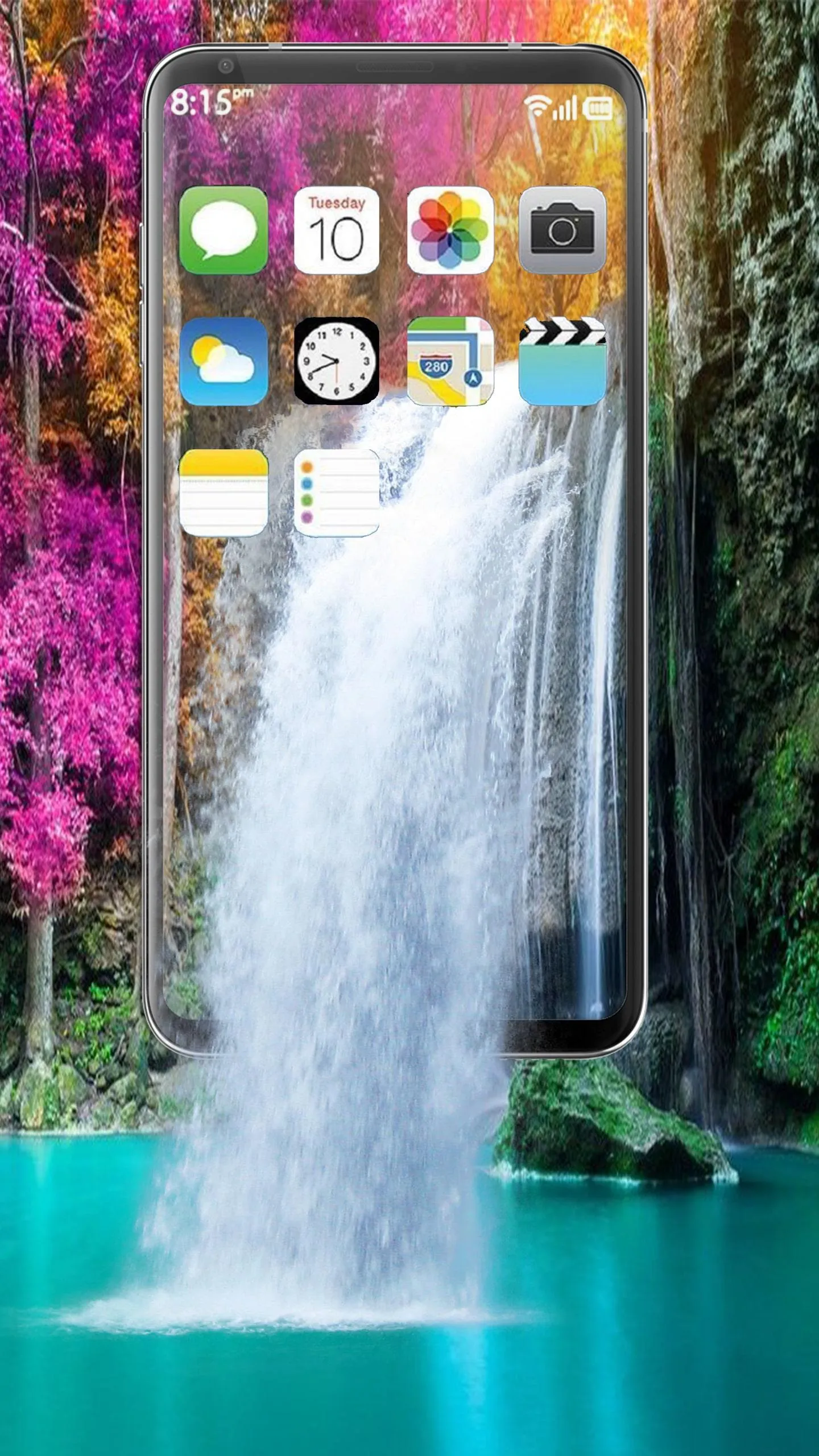 Waterfall Live Wallpaper | Indus Appstore | Screenshot