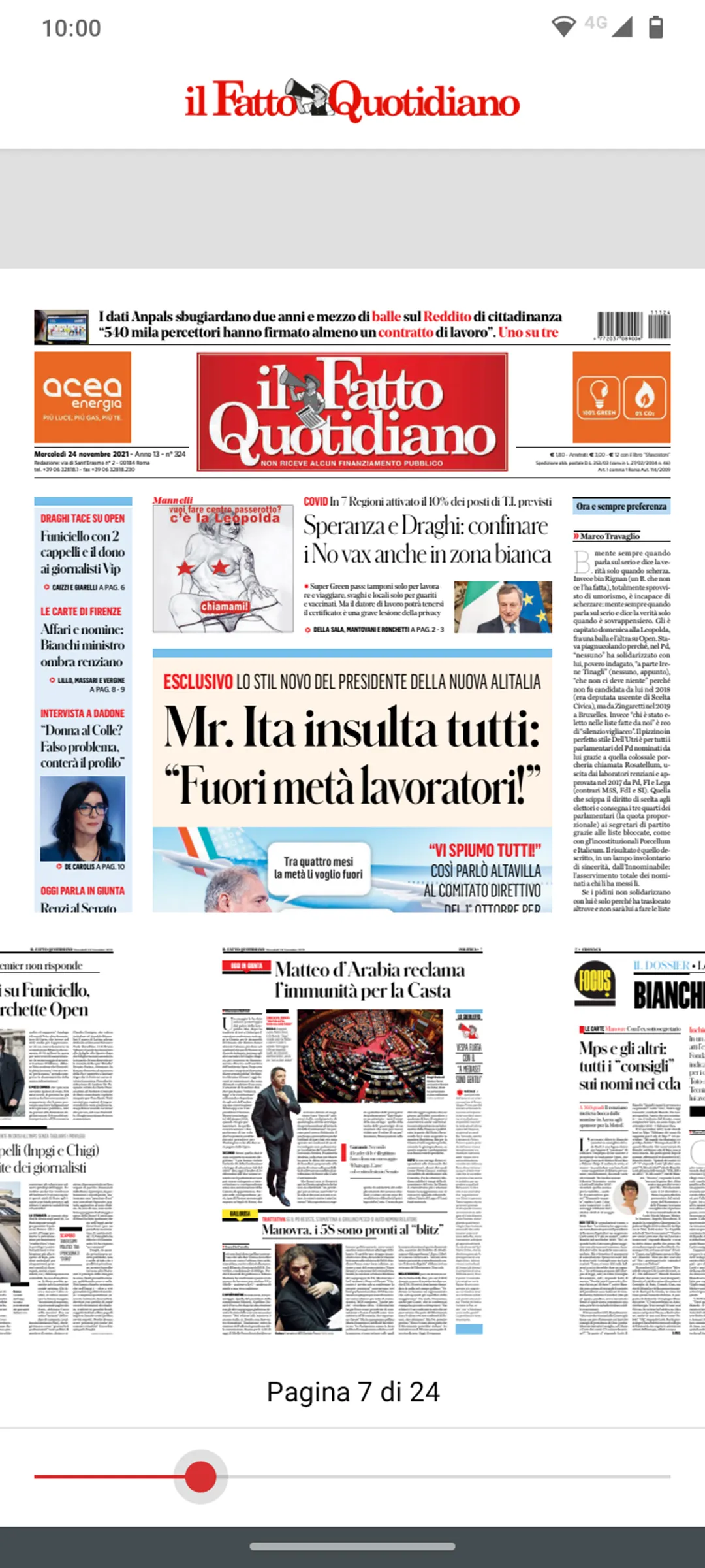 Il Fatto Quotidiano | Indus Appstore | Screenshot