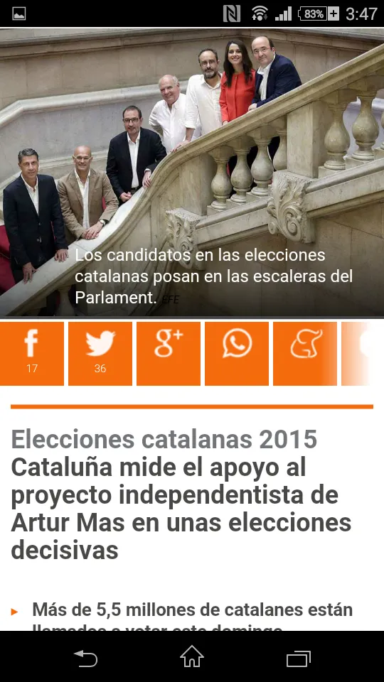 España Noticias | Indus Appstore | Screenshot