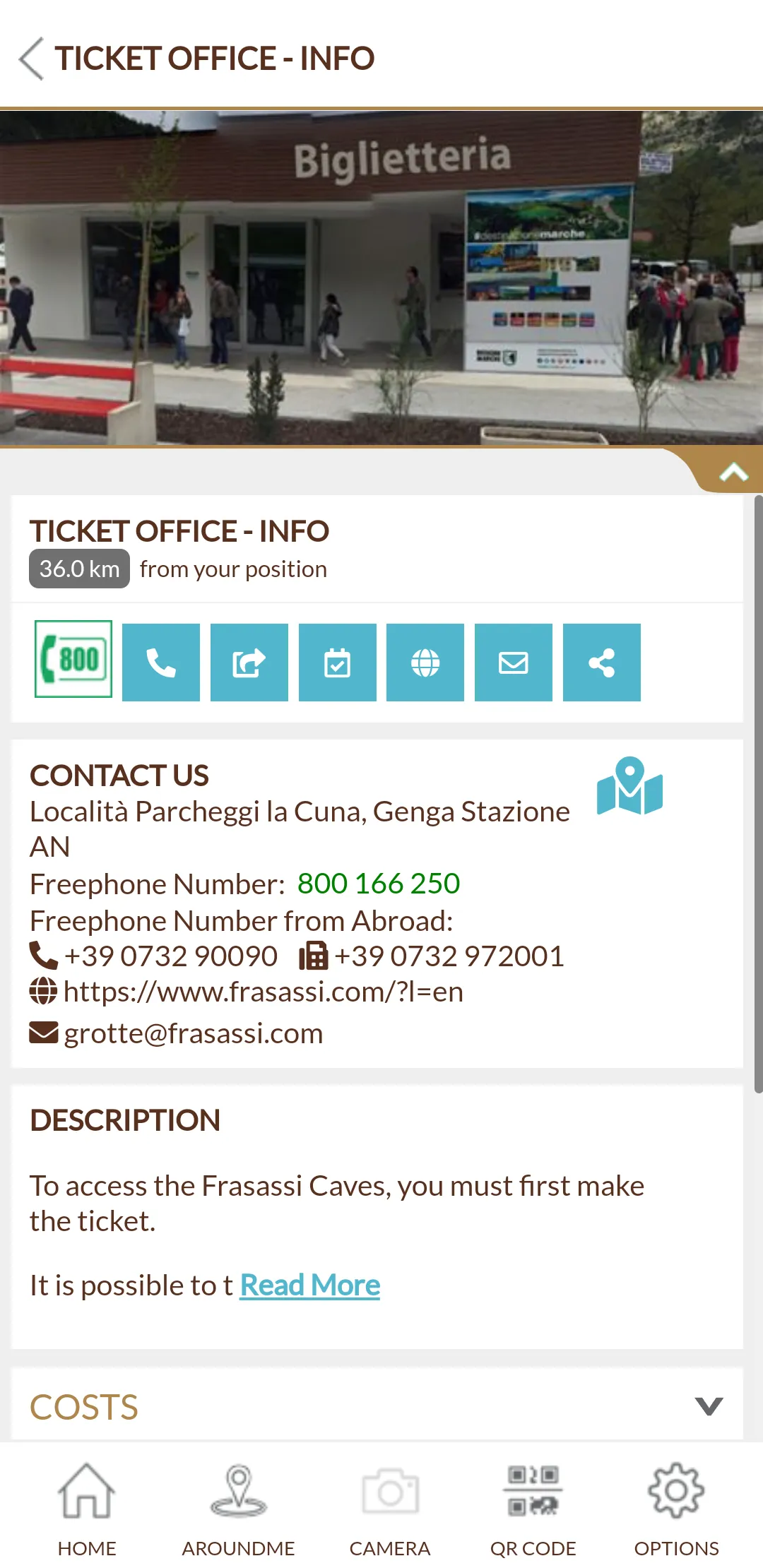 Frasassi Experiences | Indus Appstore | Screenshot