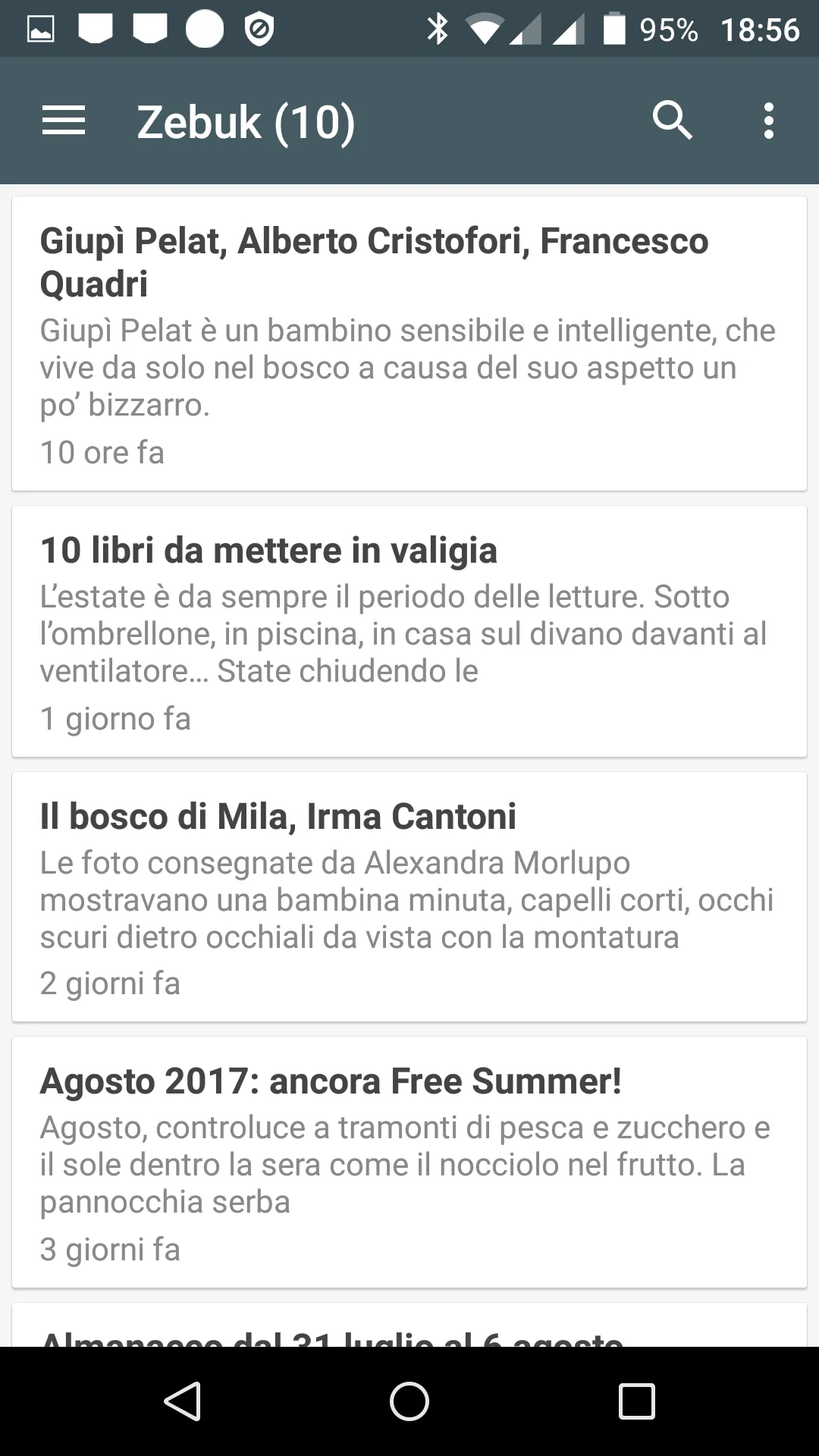 Libri Recensioni | Indus Appstore | Screenshot