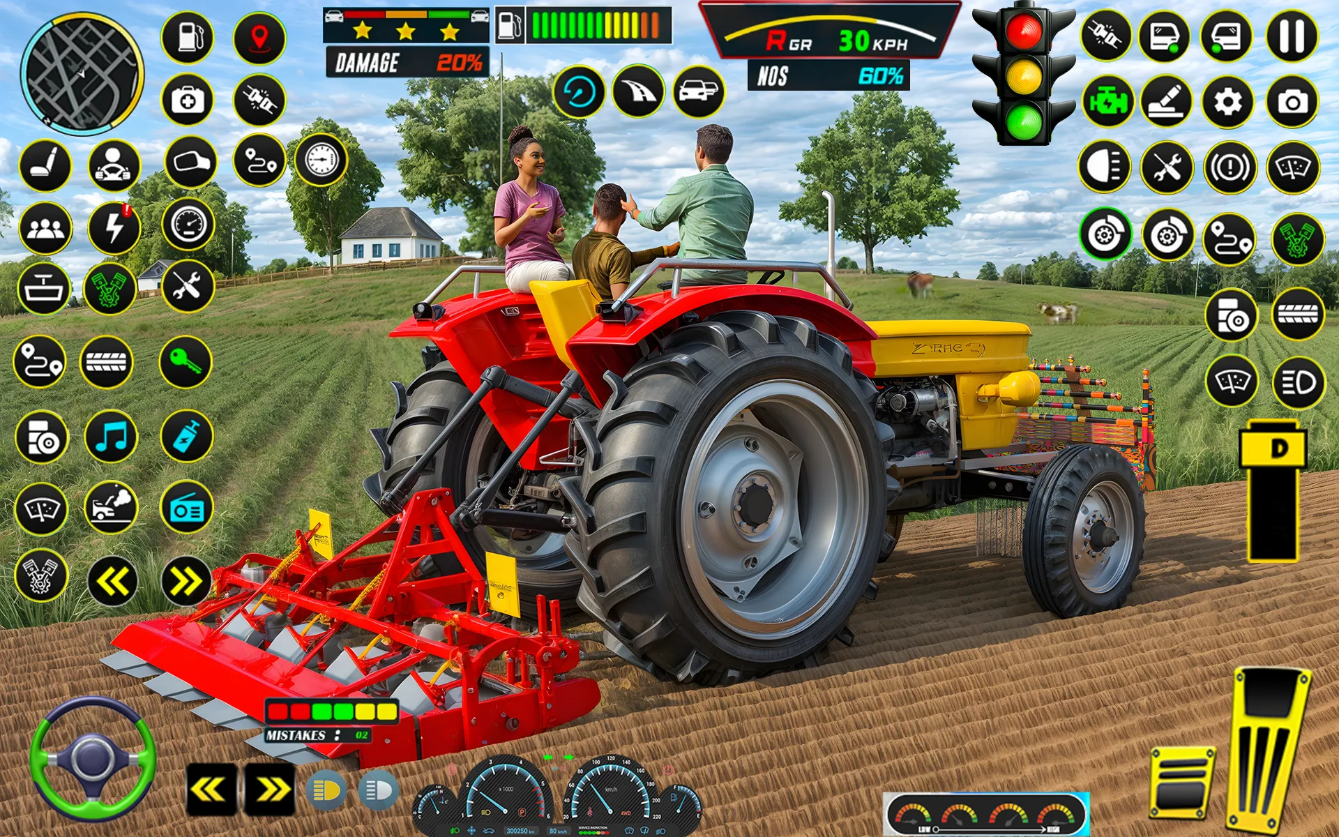 Farming Tractor Game Simulator | Indus Appstore | Screenshot