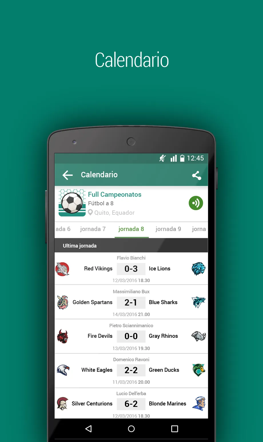 Full Campeonatos | Indus Appstore | Screenshot