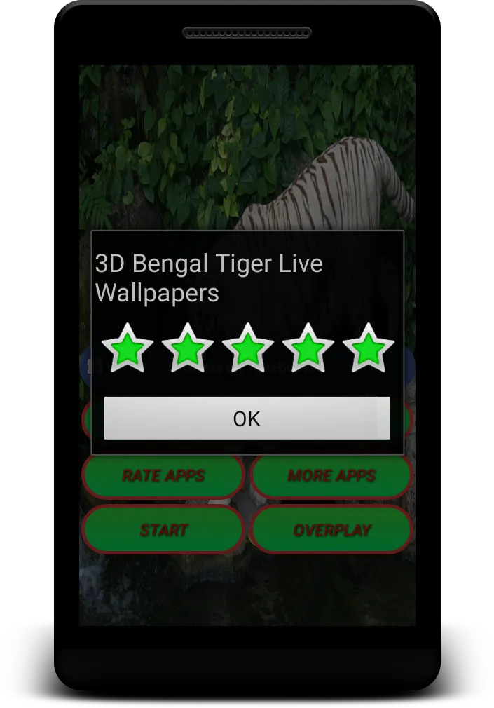 Bengal Tiger Live Wallpaper | Indus Appstore | Screenshot