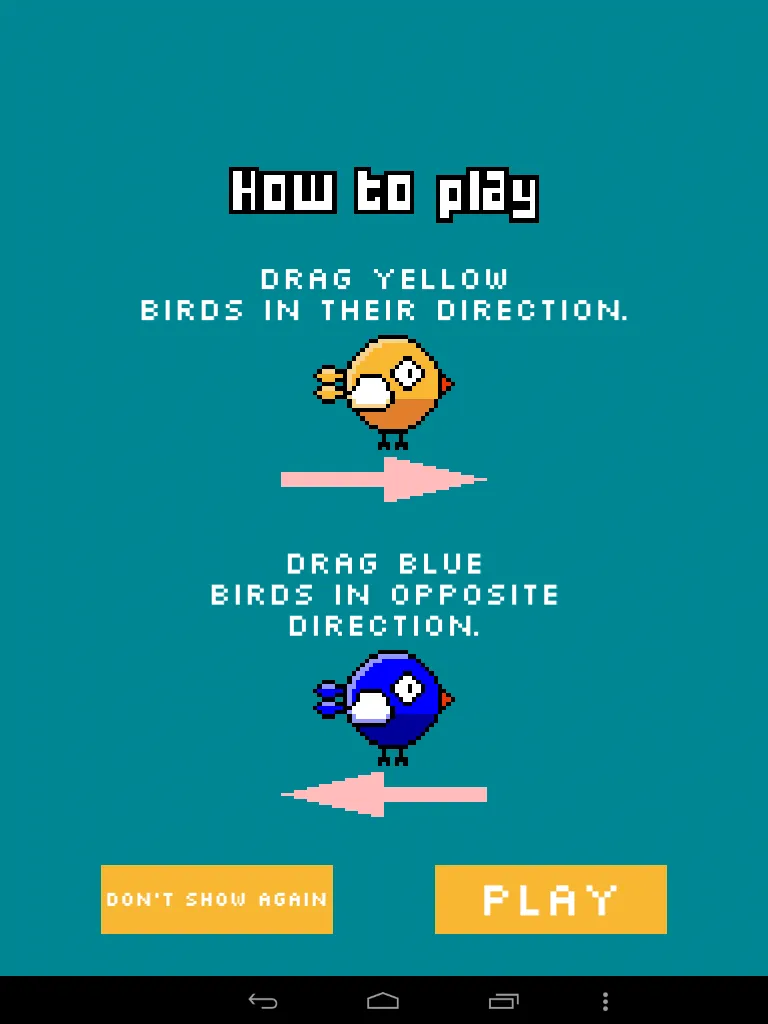 Swipe the birds | Indus Appstore | Screenshot