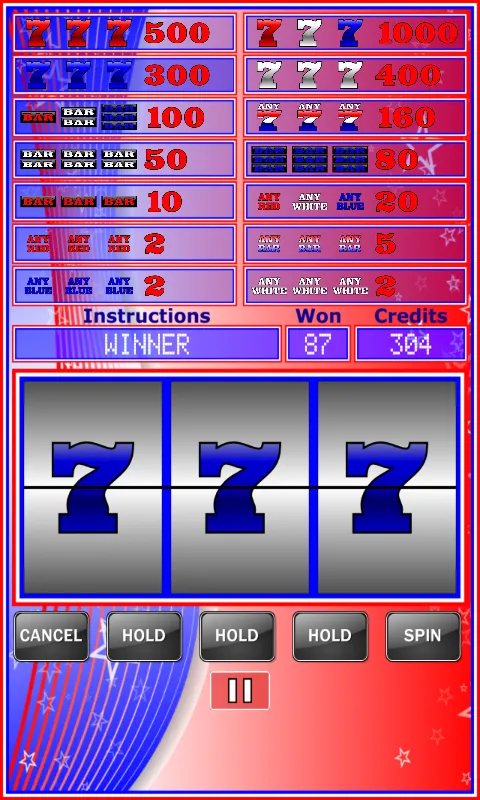 Lucky Seven Slot Machine | Indus Appstore | Screenshot