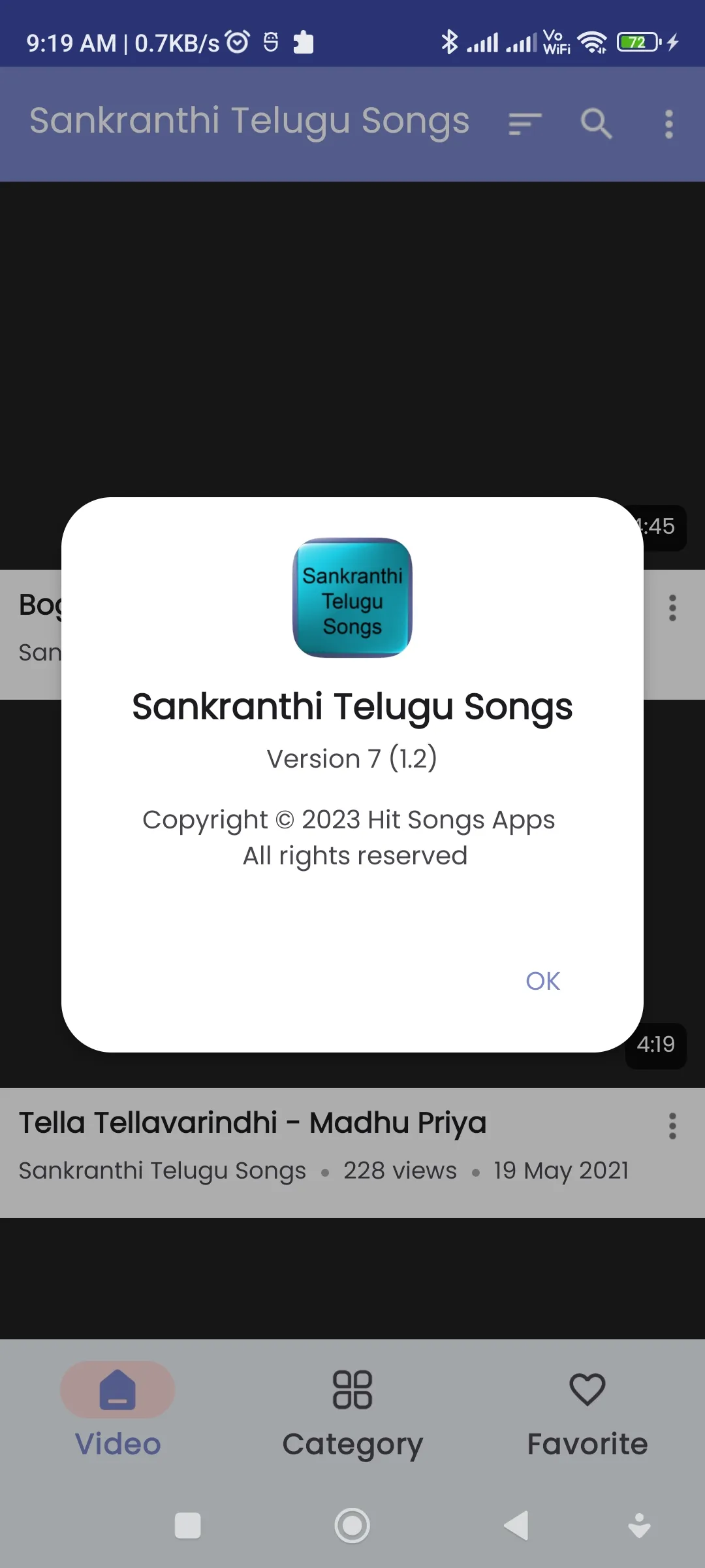 Sankranthi Telugu Songs | Indus Appstore | Screenshot