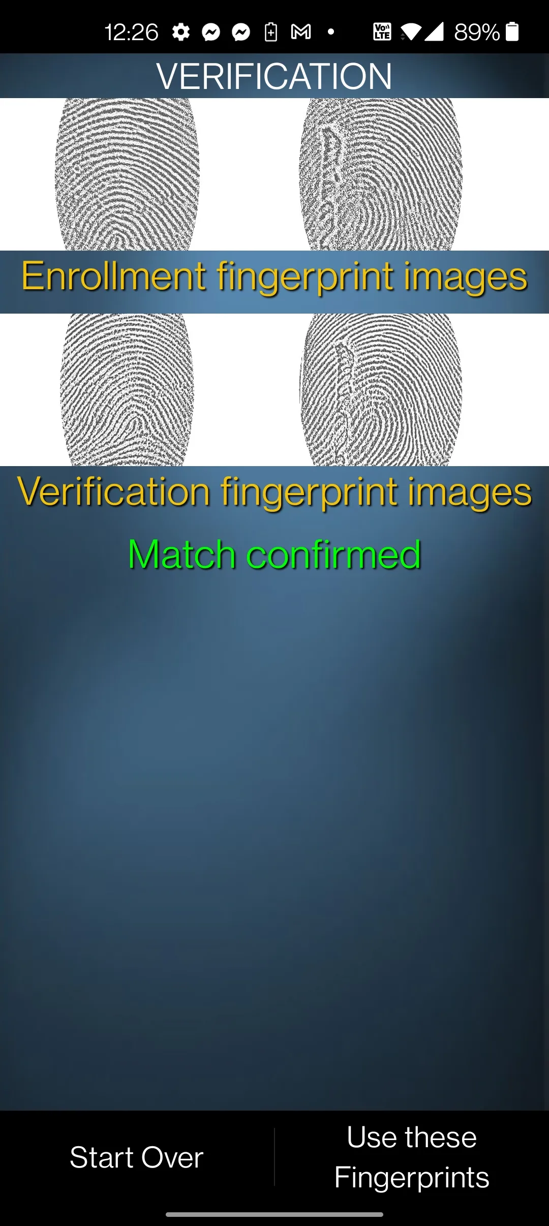 ICE Unlock Fingerprint Scanner | Indus Appstore | Screenshot