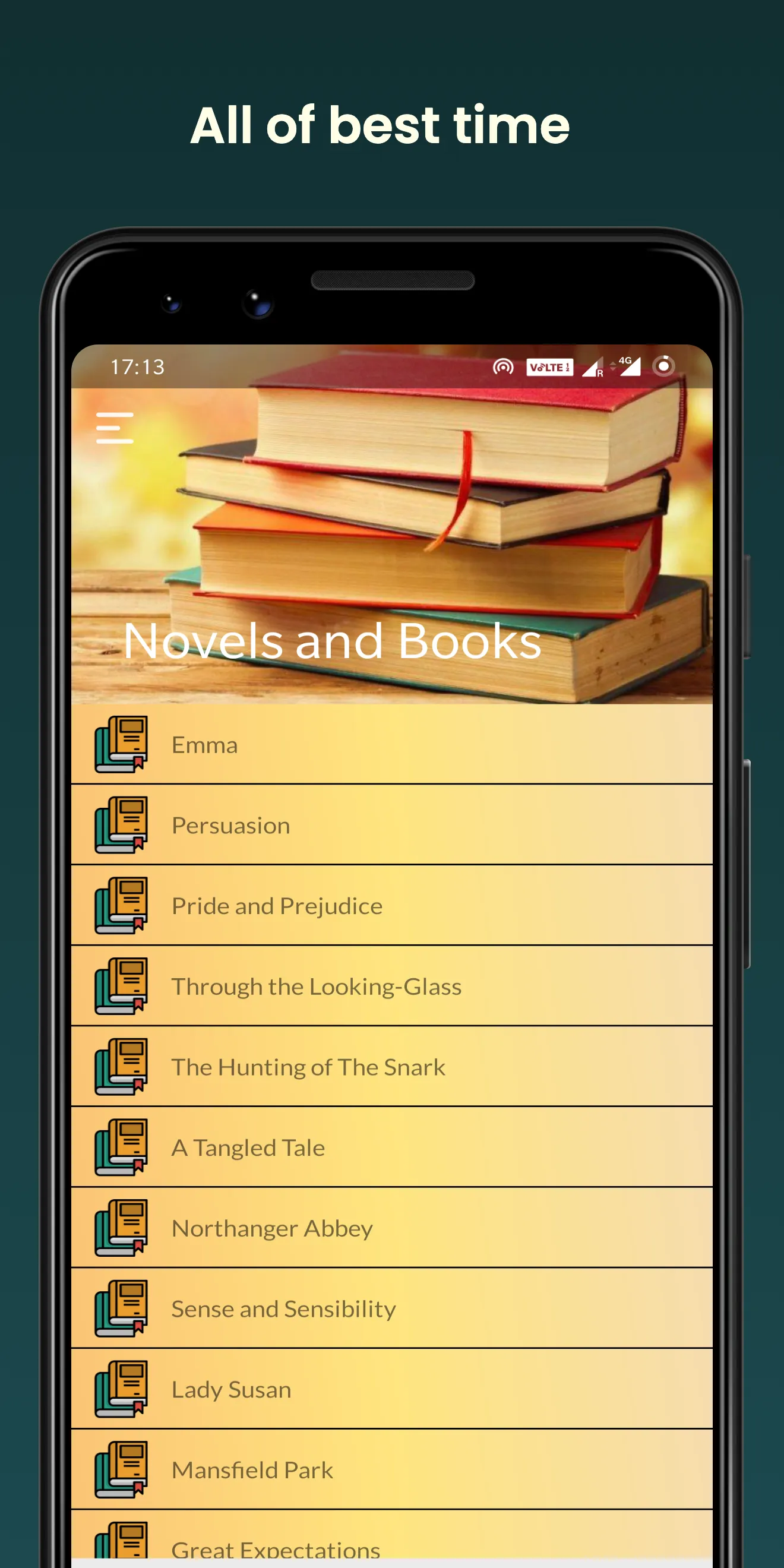 Novels & Books English-Offline | Indus Appstore | Screenshot