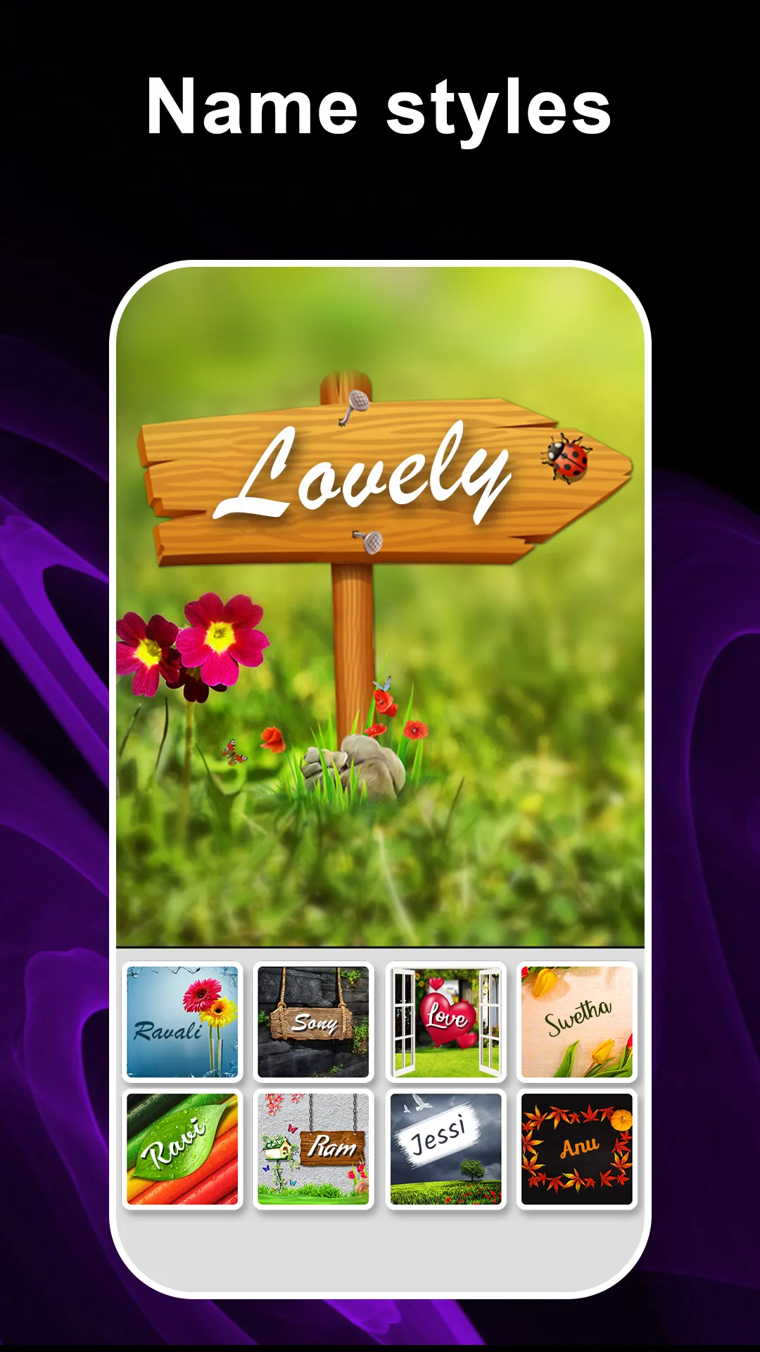 Name Art Photo Editing App Ai | Indus Appstore | Screenshot