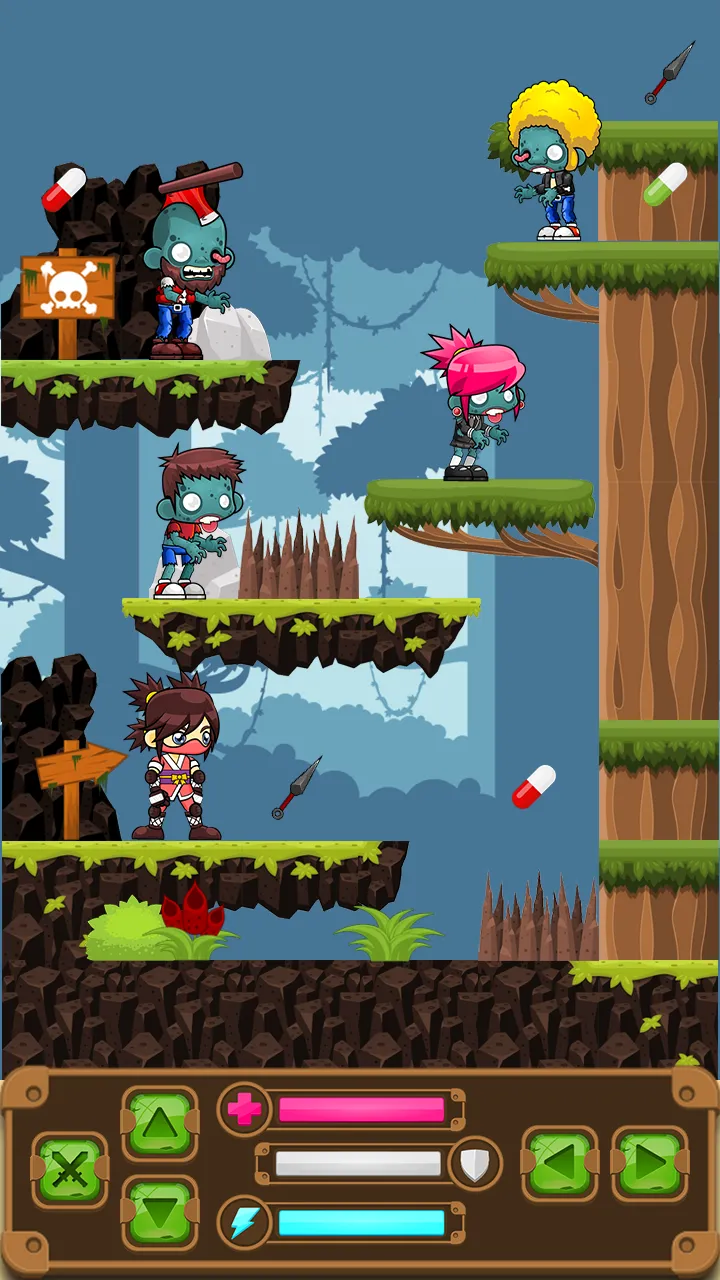 Minako vs Zombies | Indus Appstore | Screenshot