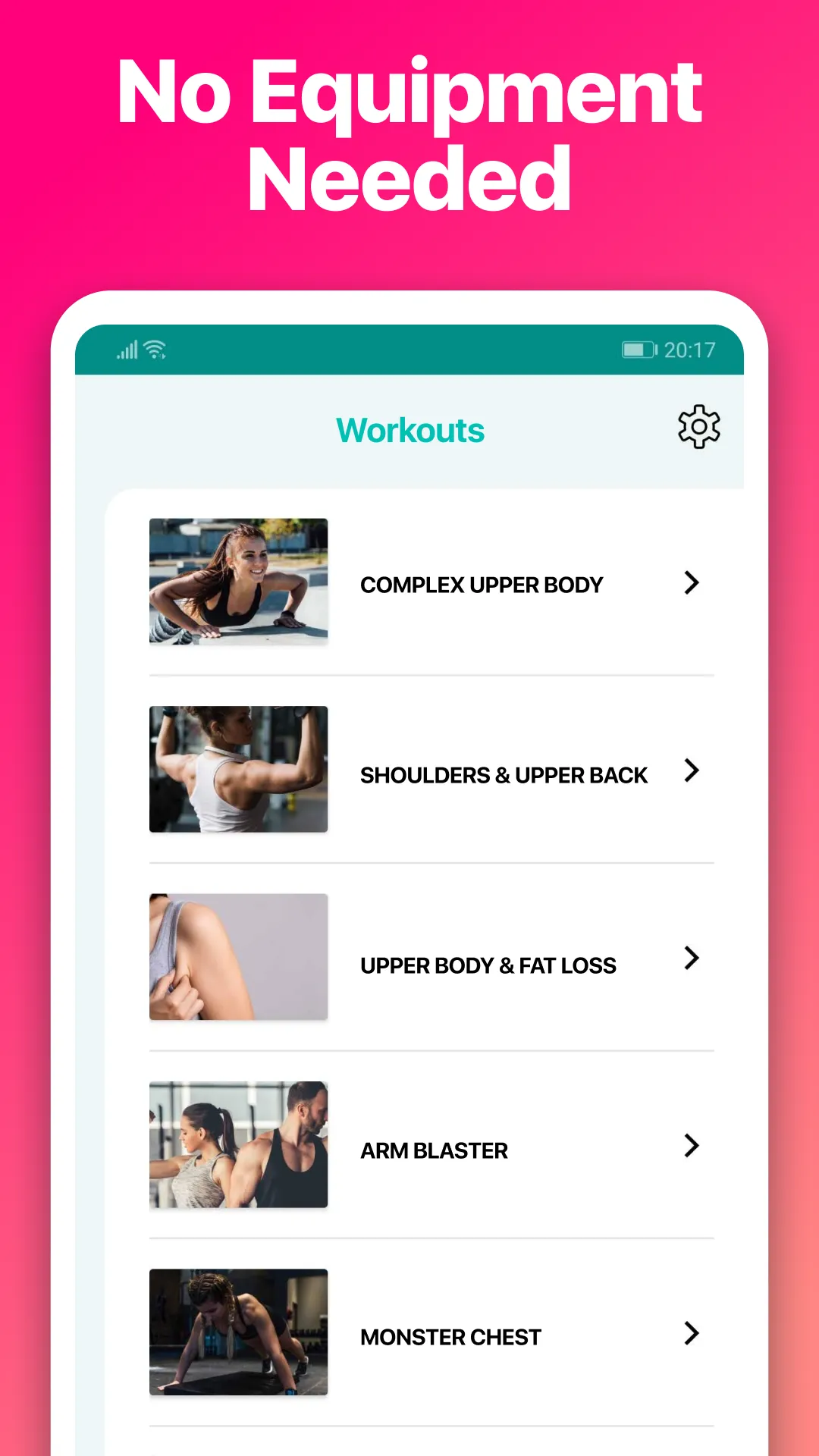 Upper Body Workout for Women | Indus Appstore | Screenshot