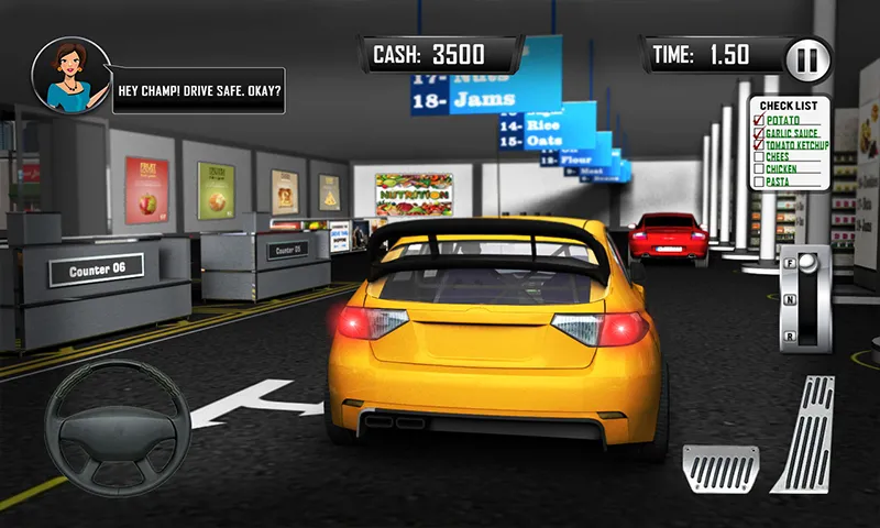 Shopping Mall Car Driving Game | Indus Appstore | Screenshot