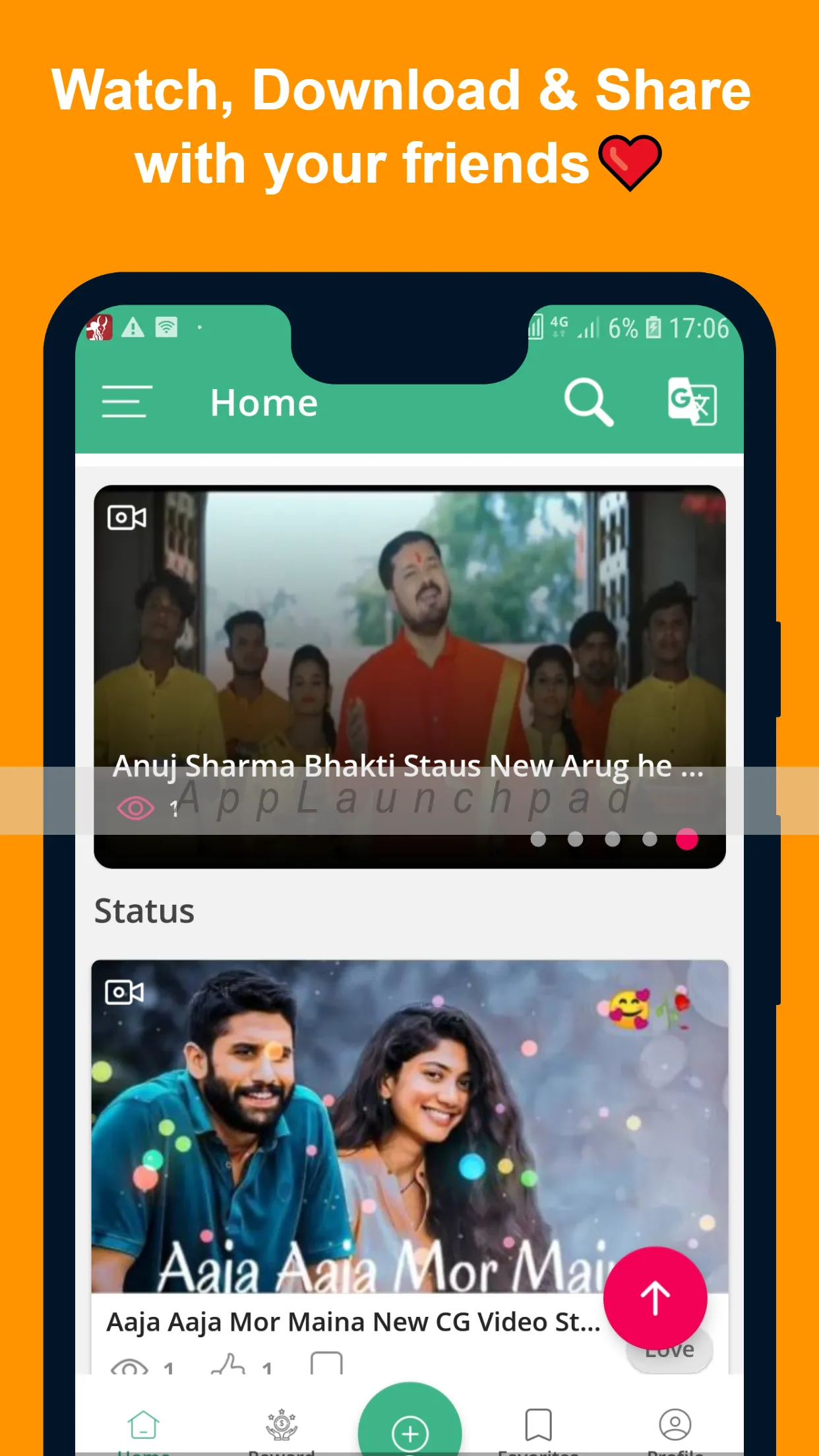 CG Status Video App | Indus Appstore | Screenshot