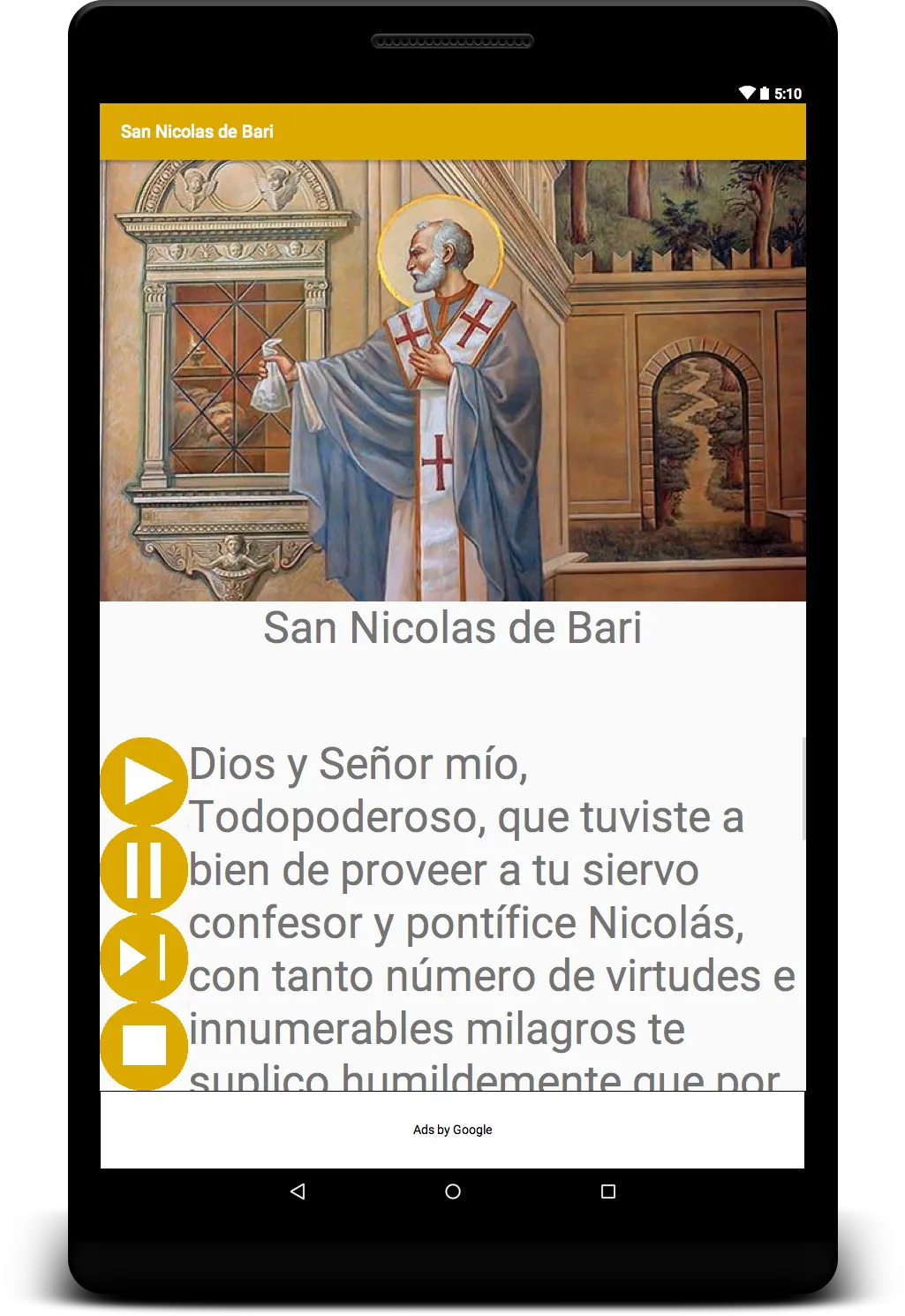 San Nicolas de Bari | Indus Appstore | Screenshot