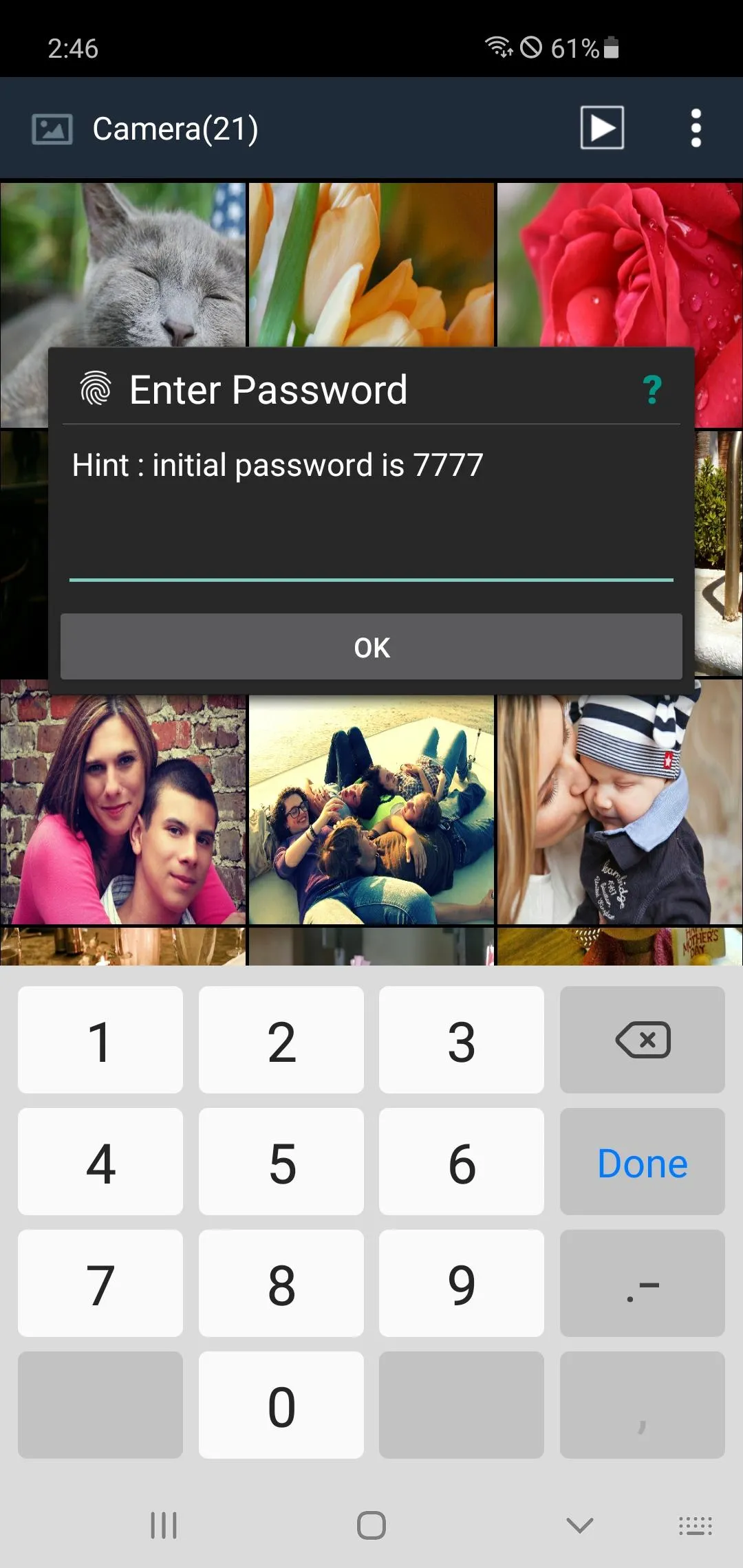 Secure Gallery (Lock/Hide Pict | Indus Appstore | Screenshot