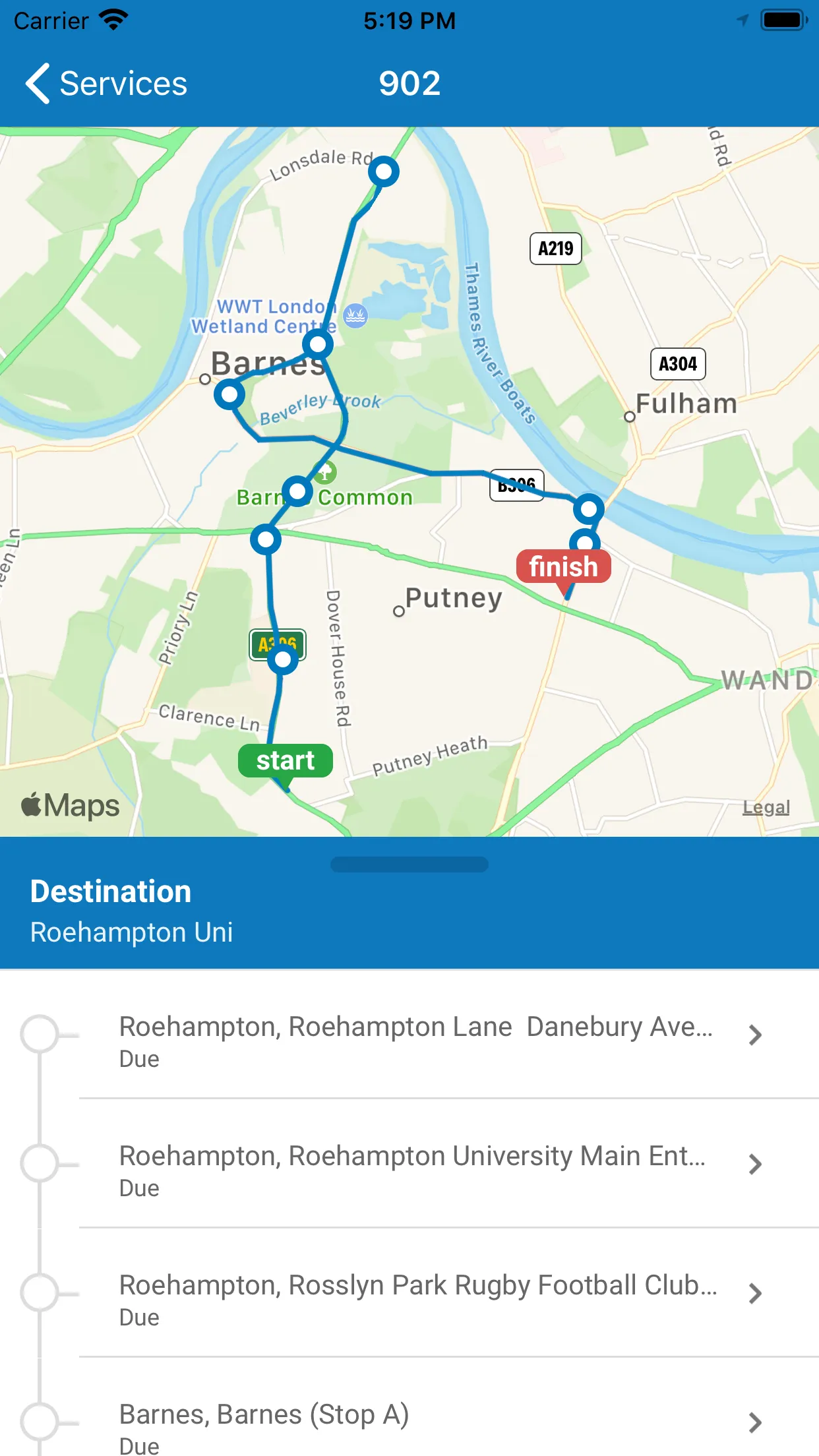 Go-Ahead London Pax Tracking | Indus Appstore | Screenshot