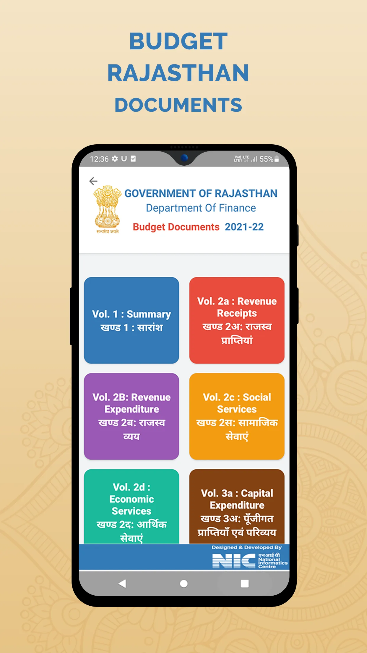 BUDGET RAJASTHAN | Indus Appstore | Screenshot