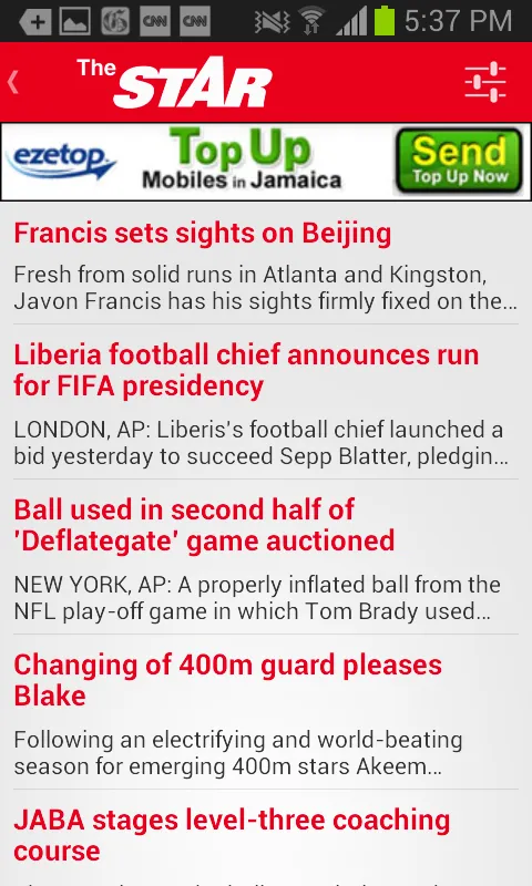 Jamaica Star | Indus Appstore | Screenshot