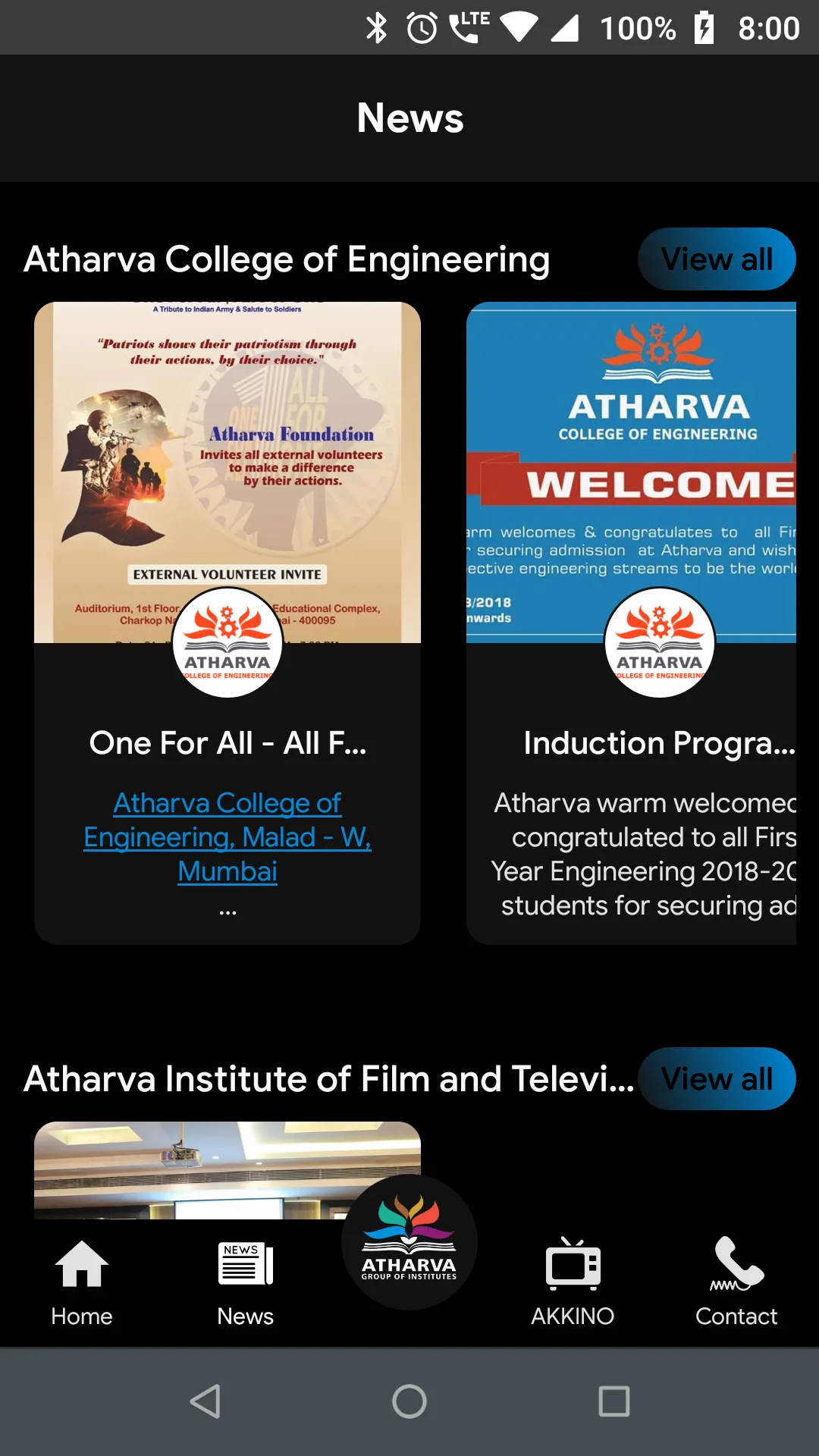 Atharva Group of Institutes | Indus Appstore | Screenshot