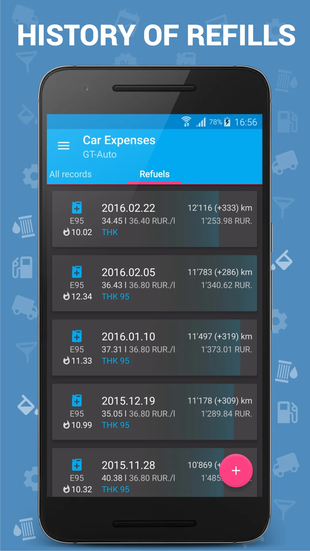 Car Expenses Manager | Indus Appstore | Screenshot