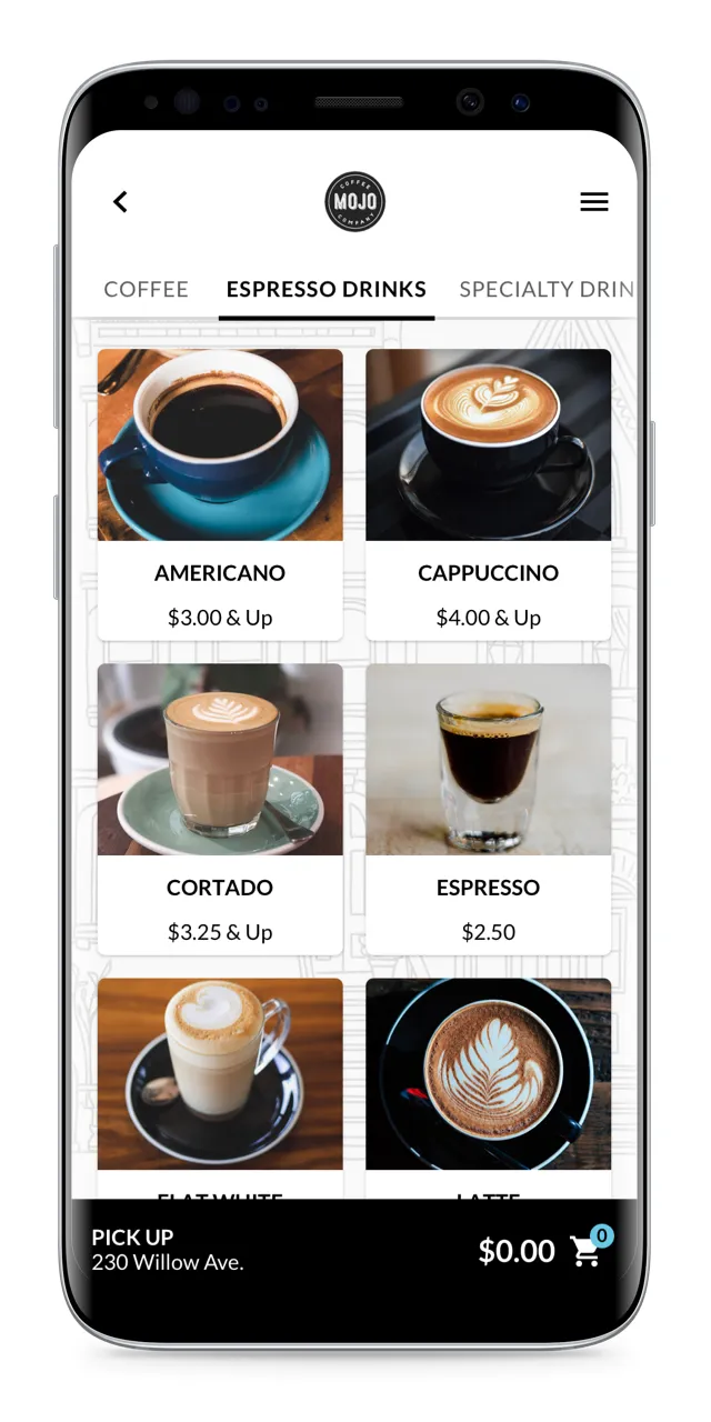 Mojo Coffee Company | Indus Appstore | Screenshot