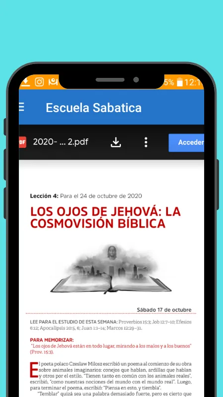 Sabbath School Lesson | Indus Appstore | Screenshot