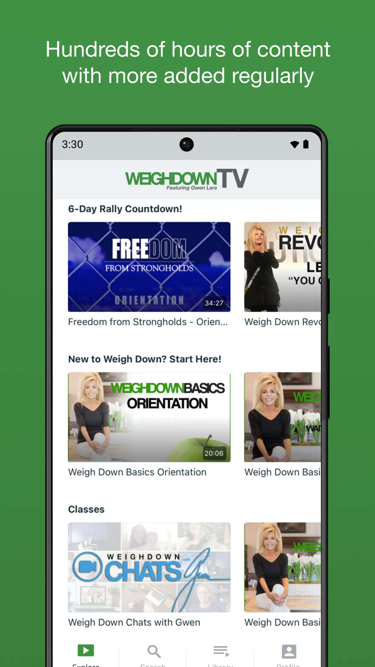 Weigh Down TV | Indus Appstore | Screenshot