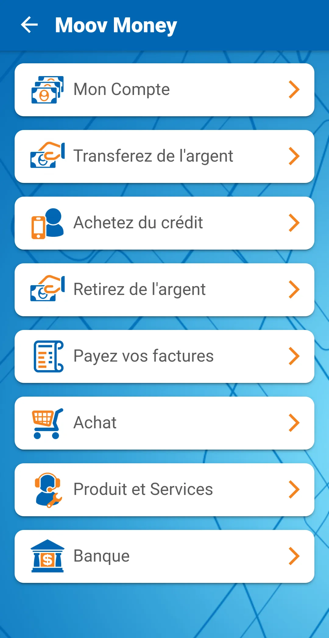 MyMoov Niger | Indus Appstore | Screenshot