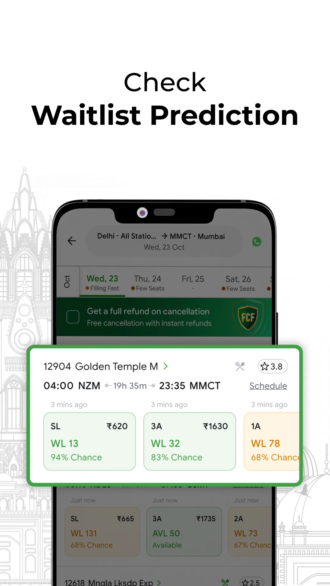 ConfirmTkt: Train Booking App | Indus Appstore | Screenshot