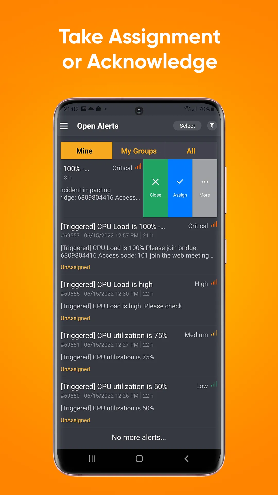 AlertOps | Indus Appstore | Screenshot