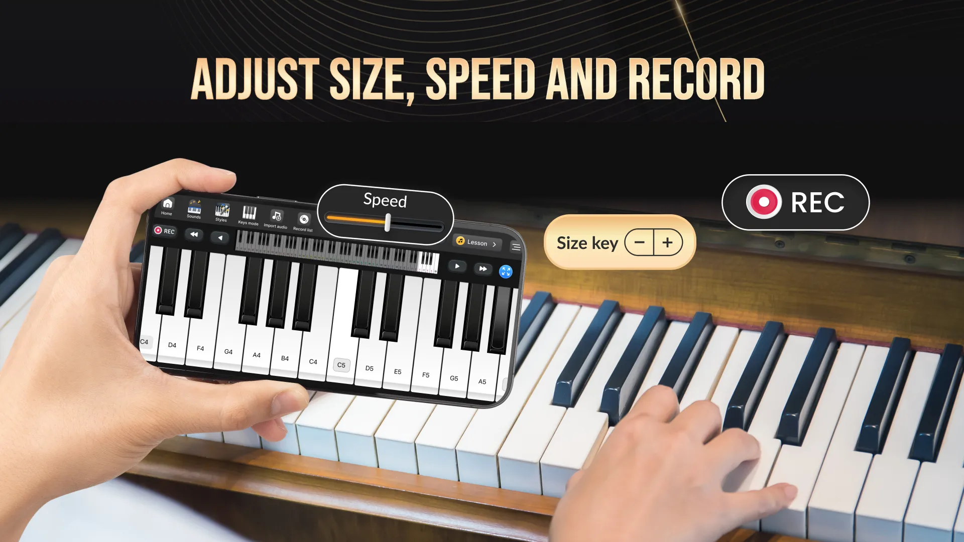 Learn Piano - Real Keyboard | Indus Appstore | Screenshot