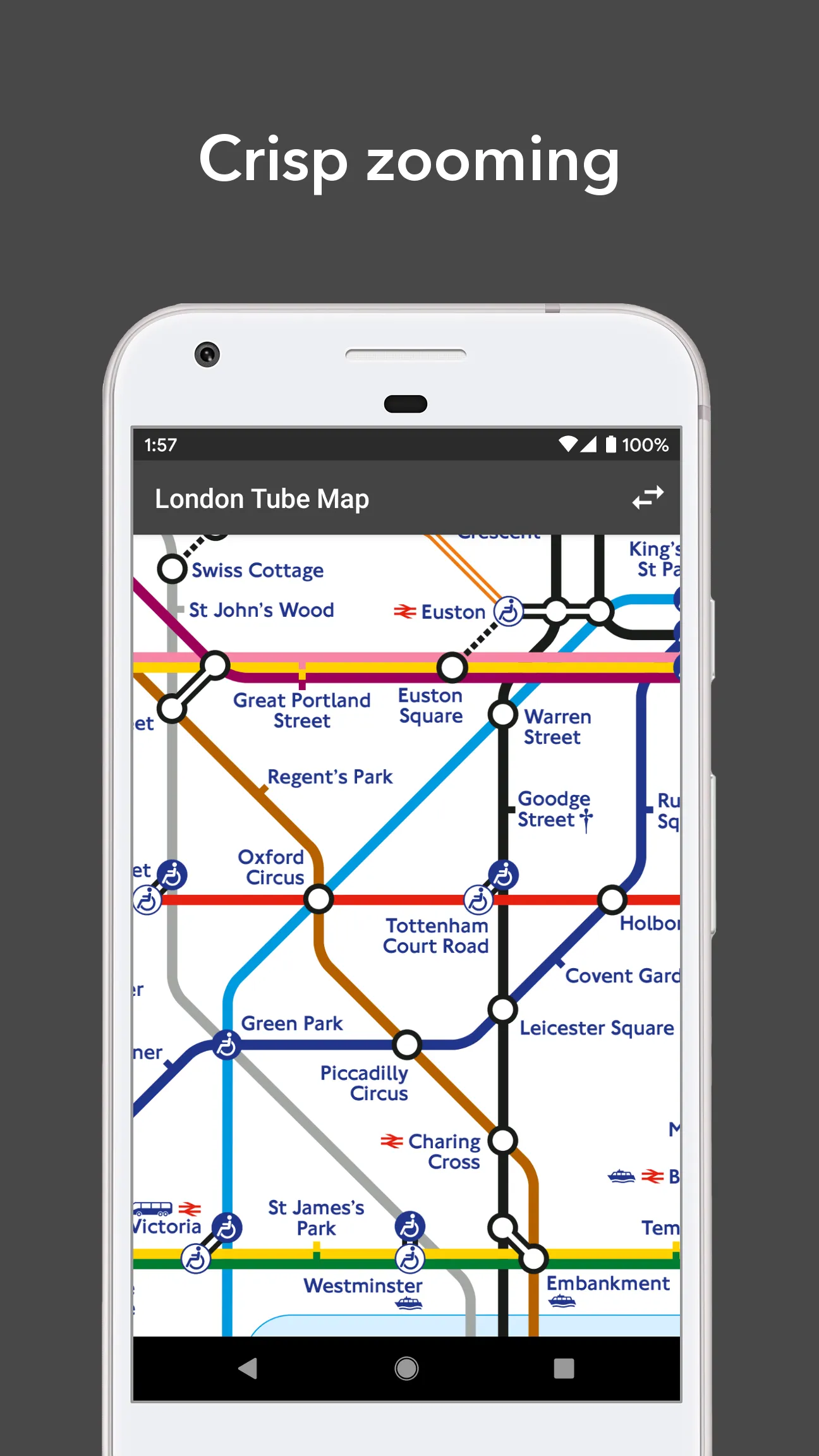 Tube Map: London Underground ( | Indus Appstore | Screenshot