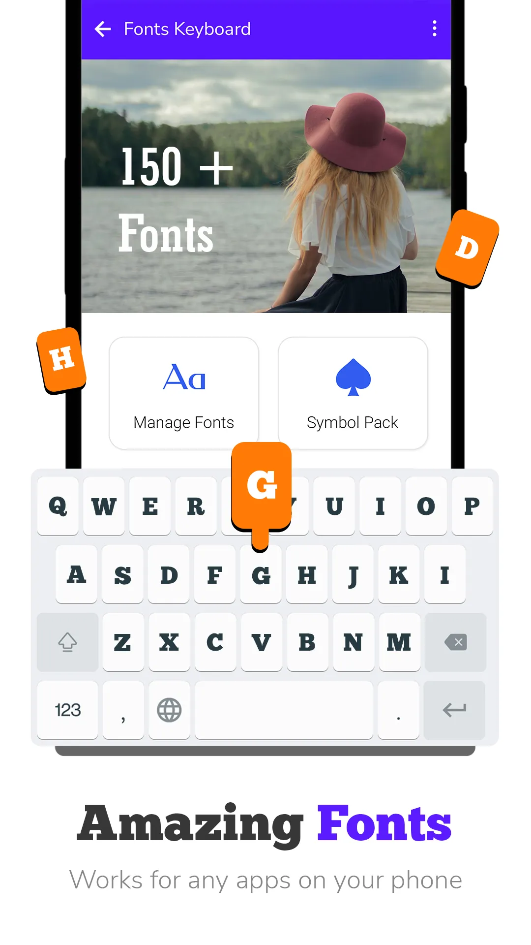 Fonts Keyboard | Indus Appstore | Screenshot