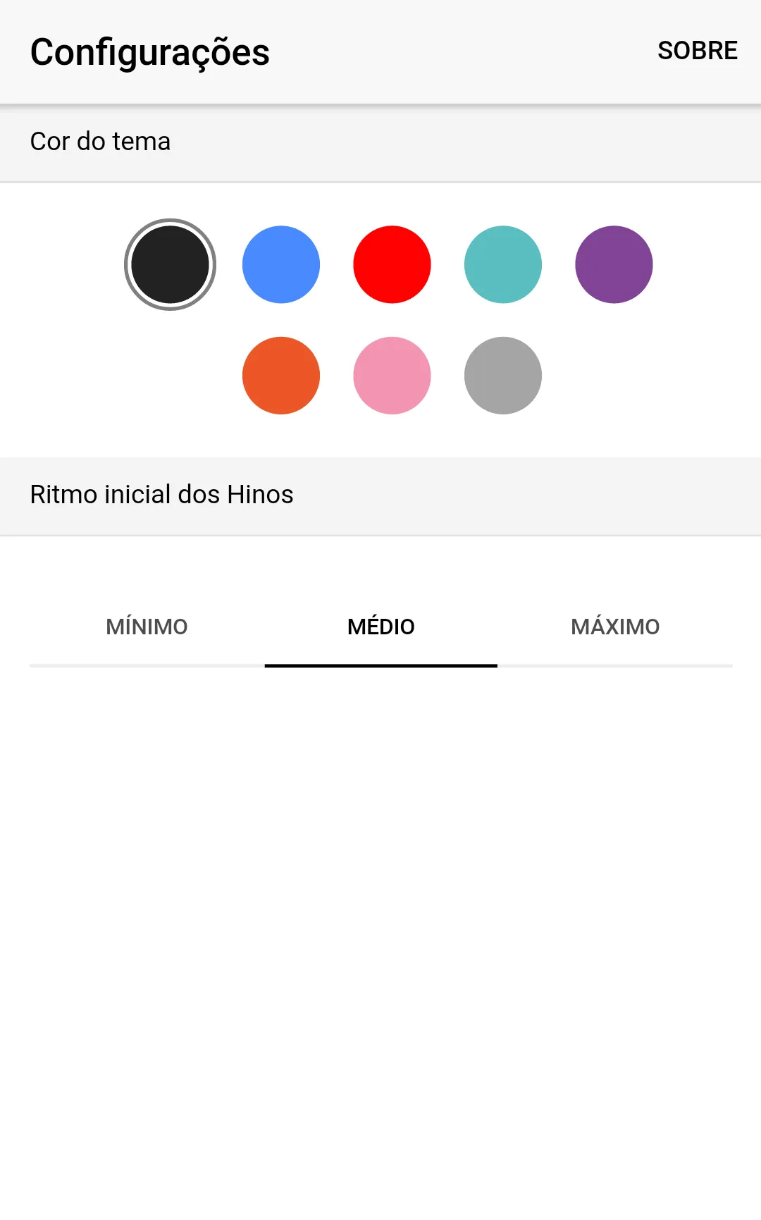 Metrônomo H5 CCB | Indus Appstore | Screenshot