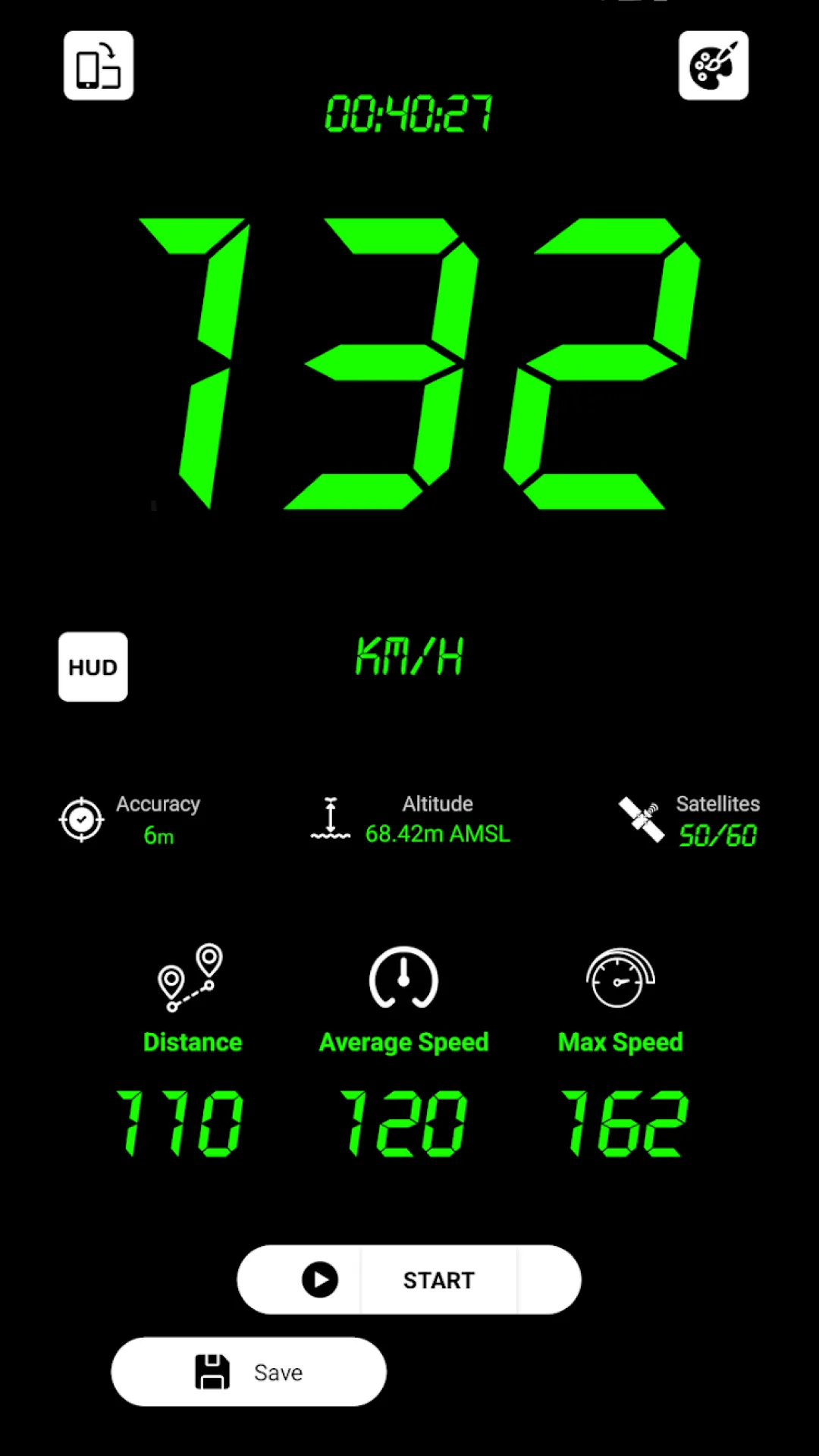 Speedometer - GPS Speed Meter | Indus Appstore | Screenshot
