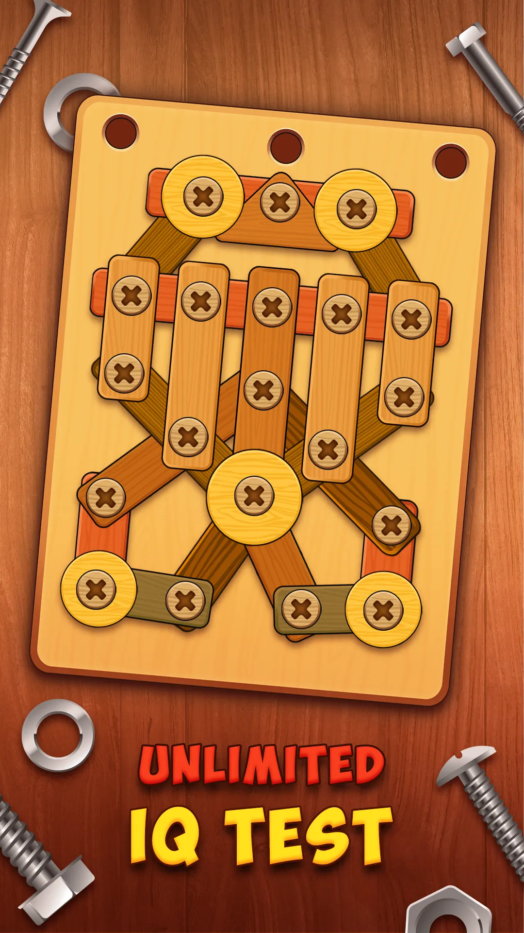 Wood Nuts & Bolts: Unscrew | Indus Appstore | Screenshot