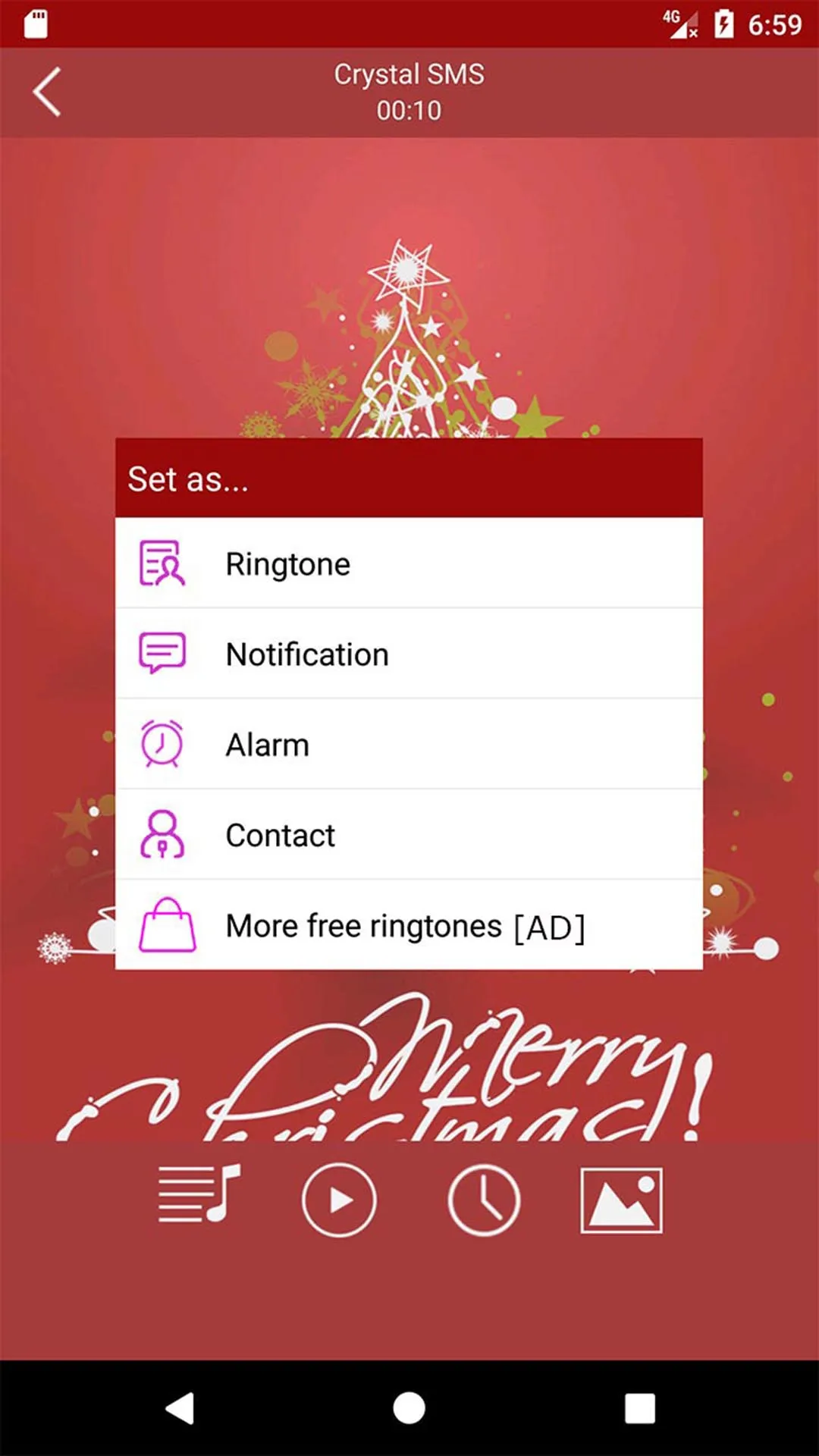 Christmas Ringtones Wallpapers | Indus Appstore | Screenshot