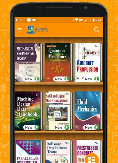 ADAMAS University (AU) Digital | Indus Appstore | Screenshot