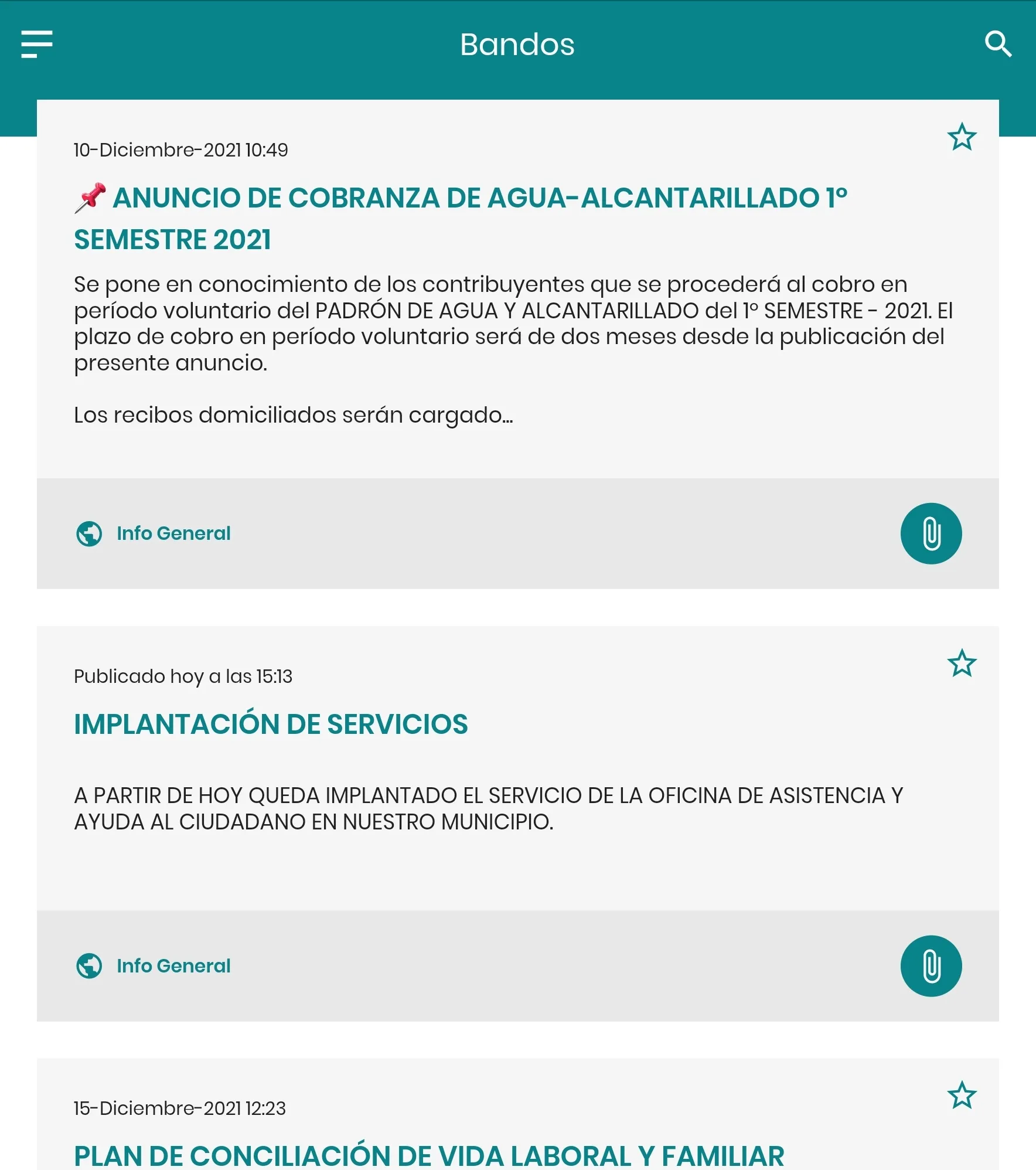 Hontanares de Eresma Informa | Indus Appstore | Screenshot