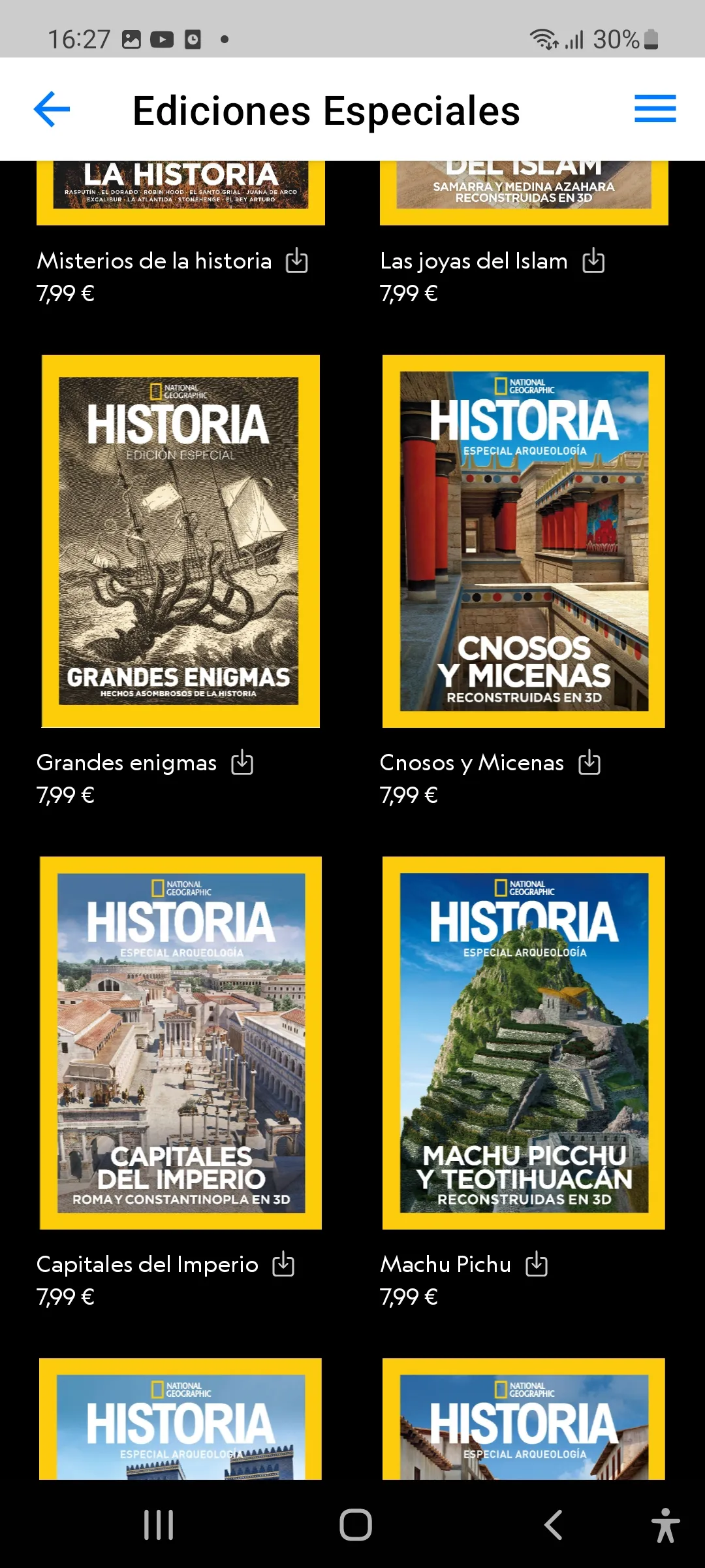 Historia National Geographic | Indus Appstore | Screenshot