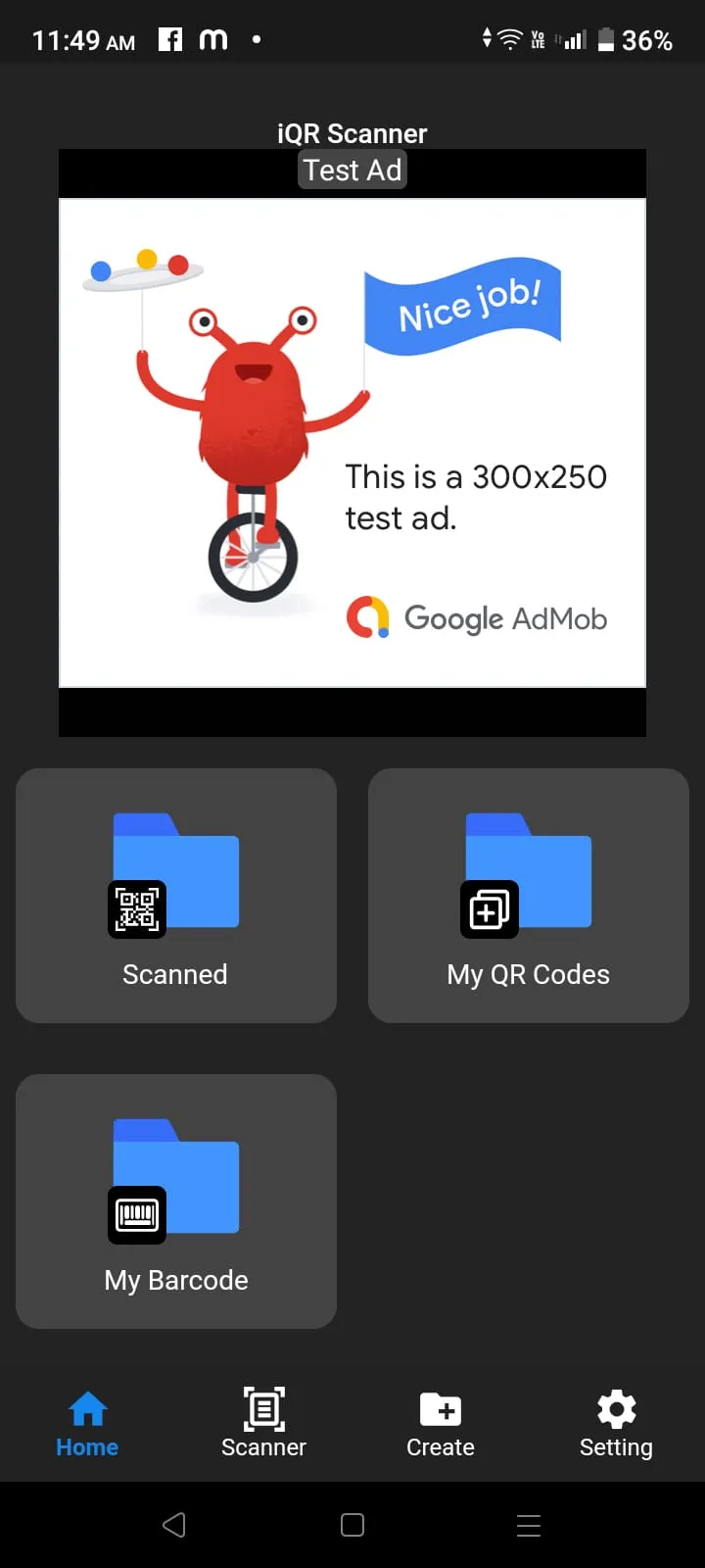 QR Code Generator & Scanner | Indus Appstore | Screenshot