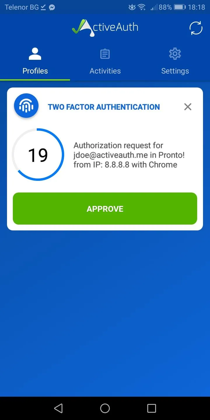 ActiveAuth | Indus Appstore | Screenshot