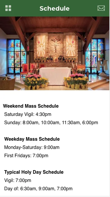 Holy Family - Sewell, NJ | Indus Appstore | Screenshot