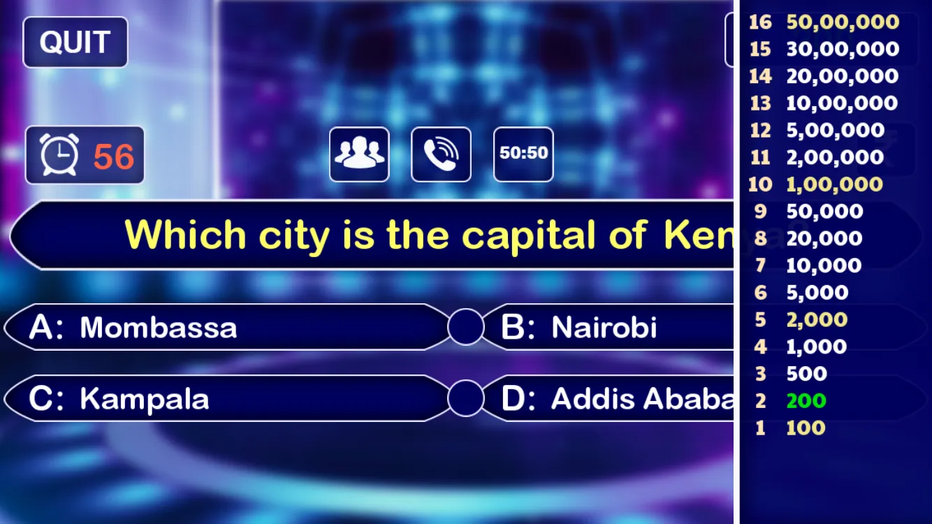 KBC Live Quiz Game | Indus Appstore | Screenshot