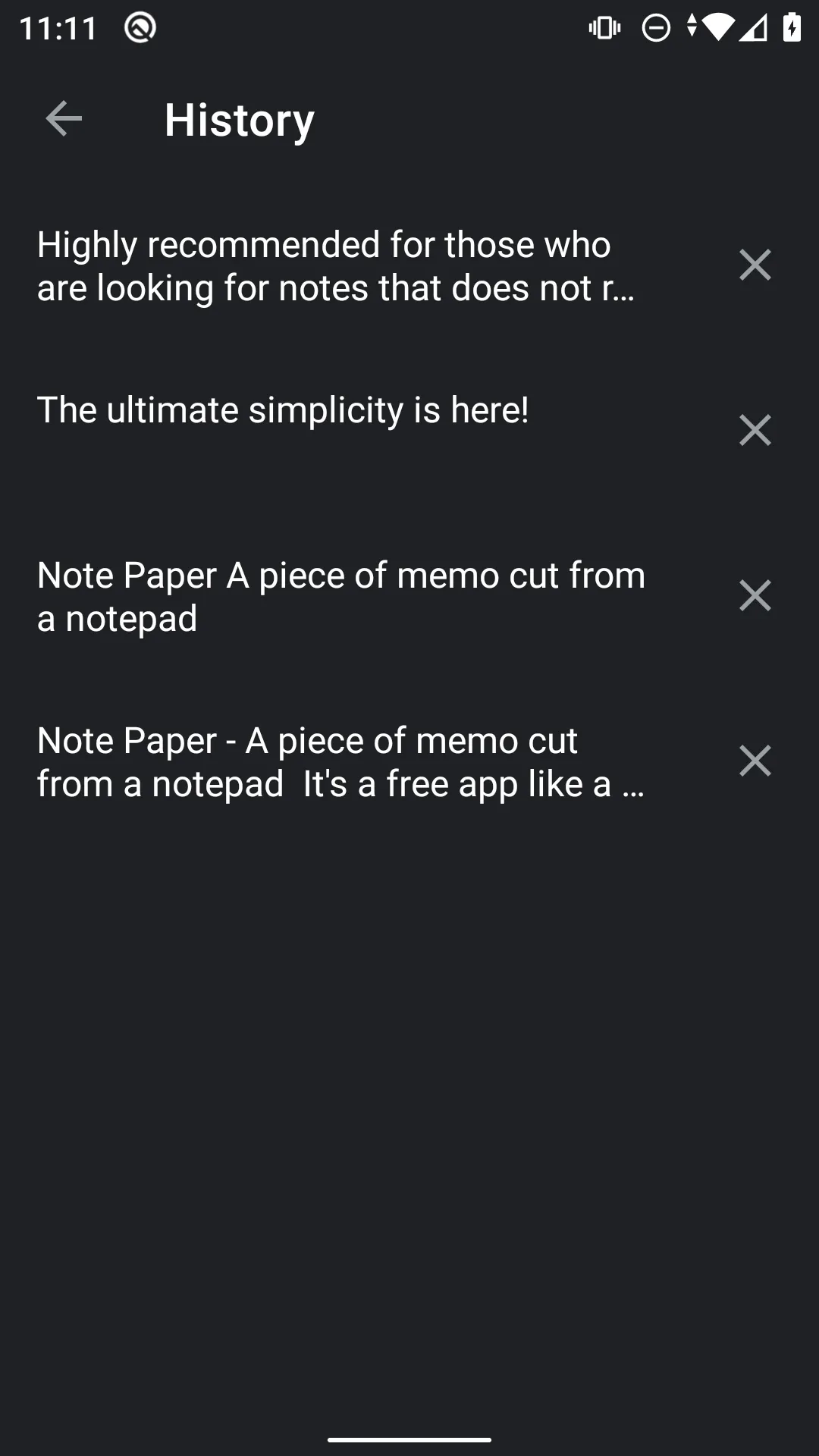 Note Paper - A piece of memo | Indus Appstore | Screenshot