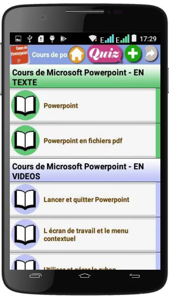 Cours de powerpoint | Indus Appstore | Screenshot