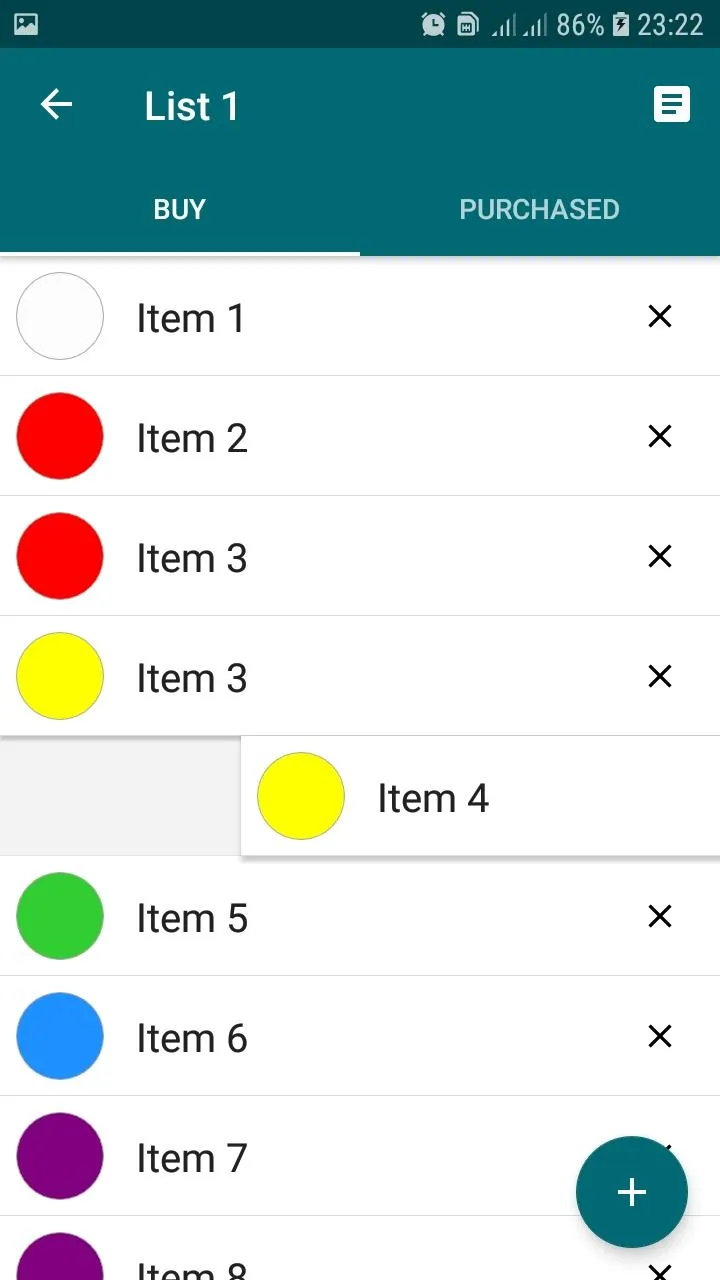 Shopping list. CheckList | Indus Appstore | Screenshot