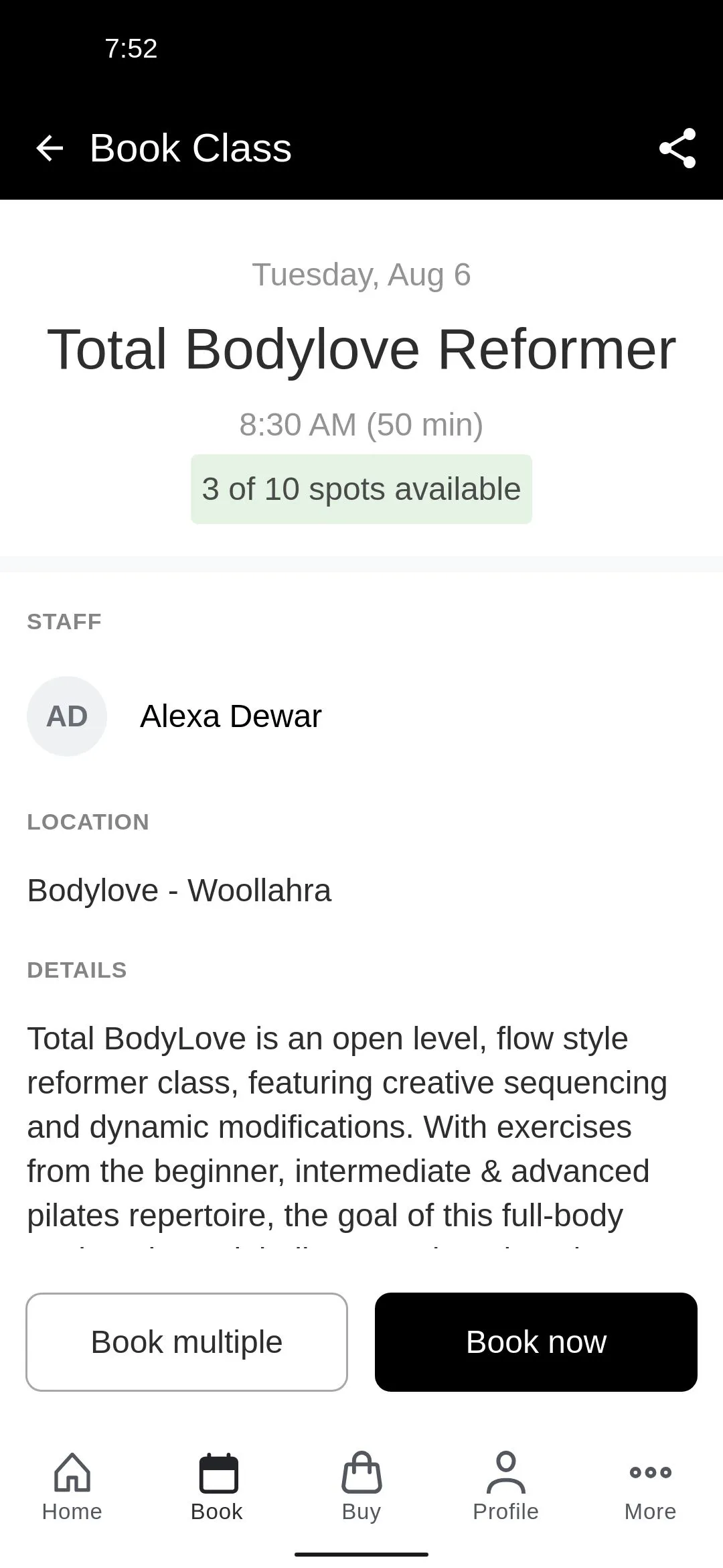 Bodylove Pilates | Indus Appstore | Screenshot